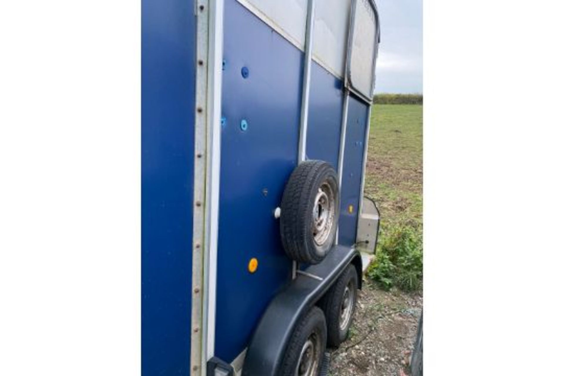 IFOR WILLIAMS HB510 HORSEBOX DOUBLE WITH PARTITION ALLOY FLOOR - Image 4 of 6