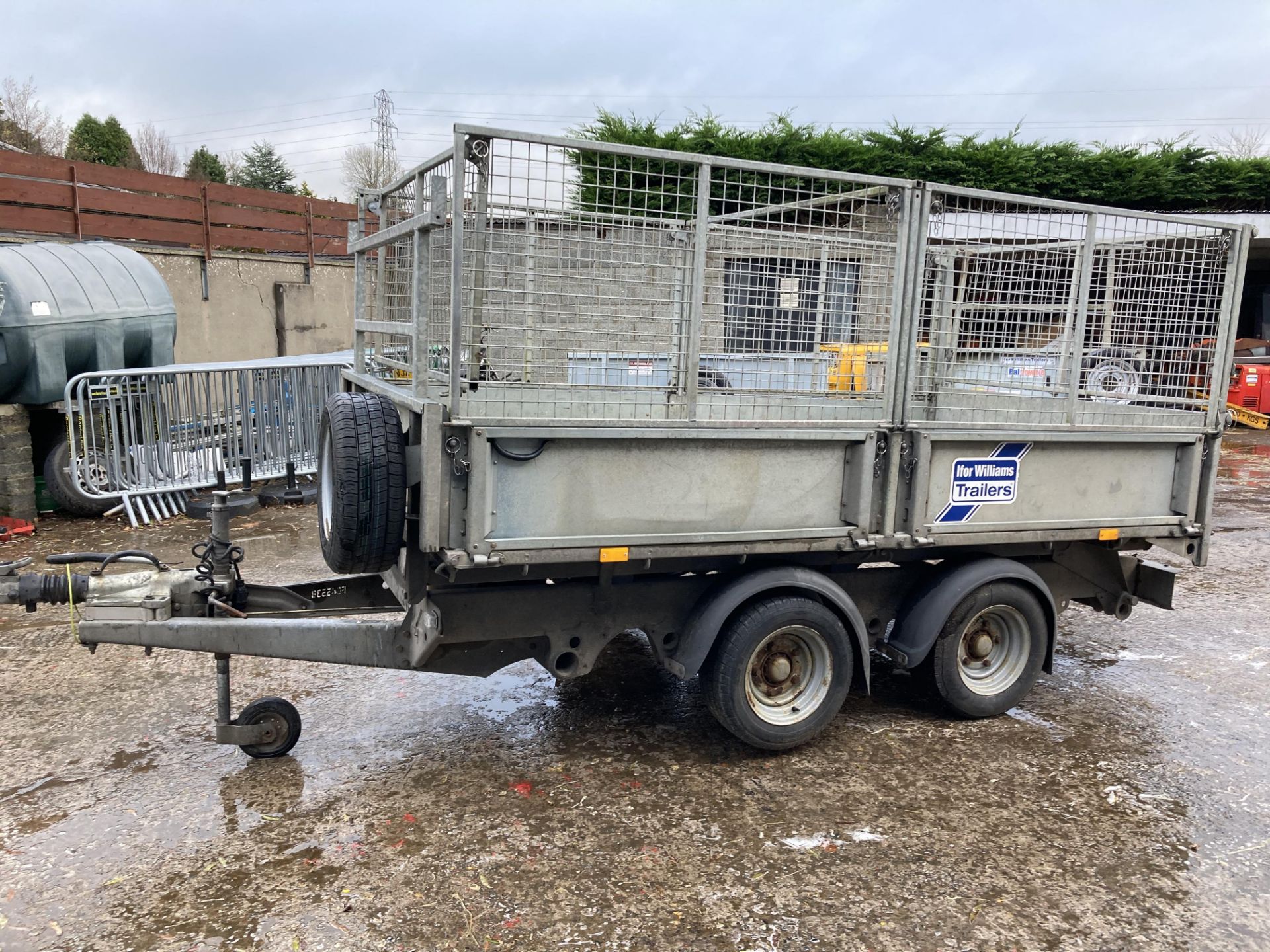 IFOR WILLIAMS TIPPING TRAILER LACTION NORTHERN IRELAND. - Image 2 of 4