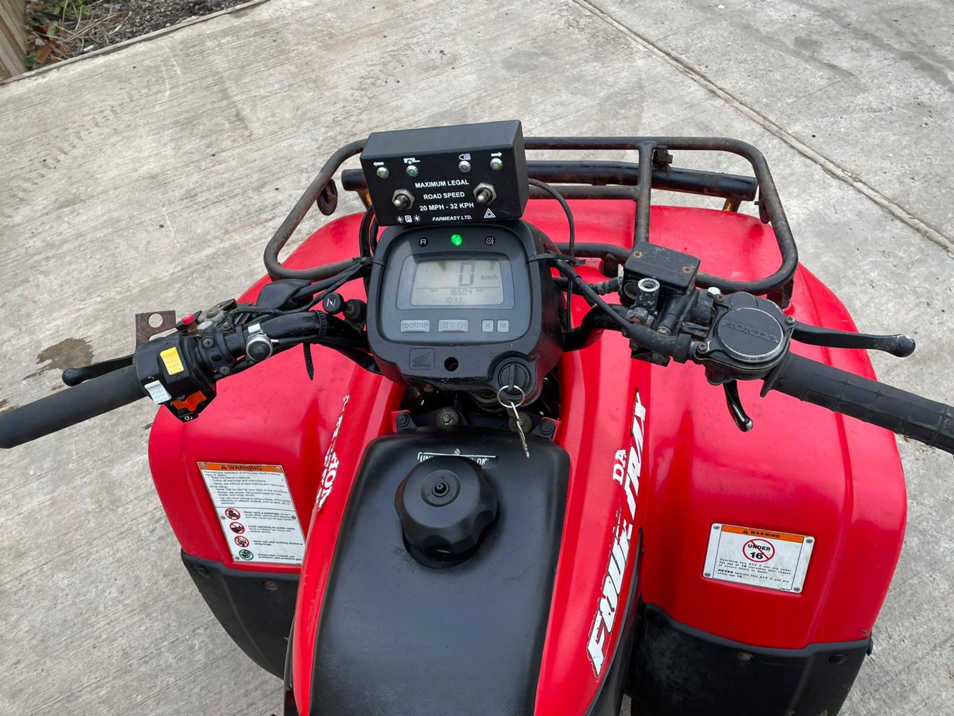 HONDA FARM QUAD ROAD REGISTERED 2005 LOCATION NORTH YORKSHIRE - Image 2 of 3