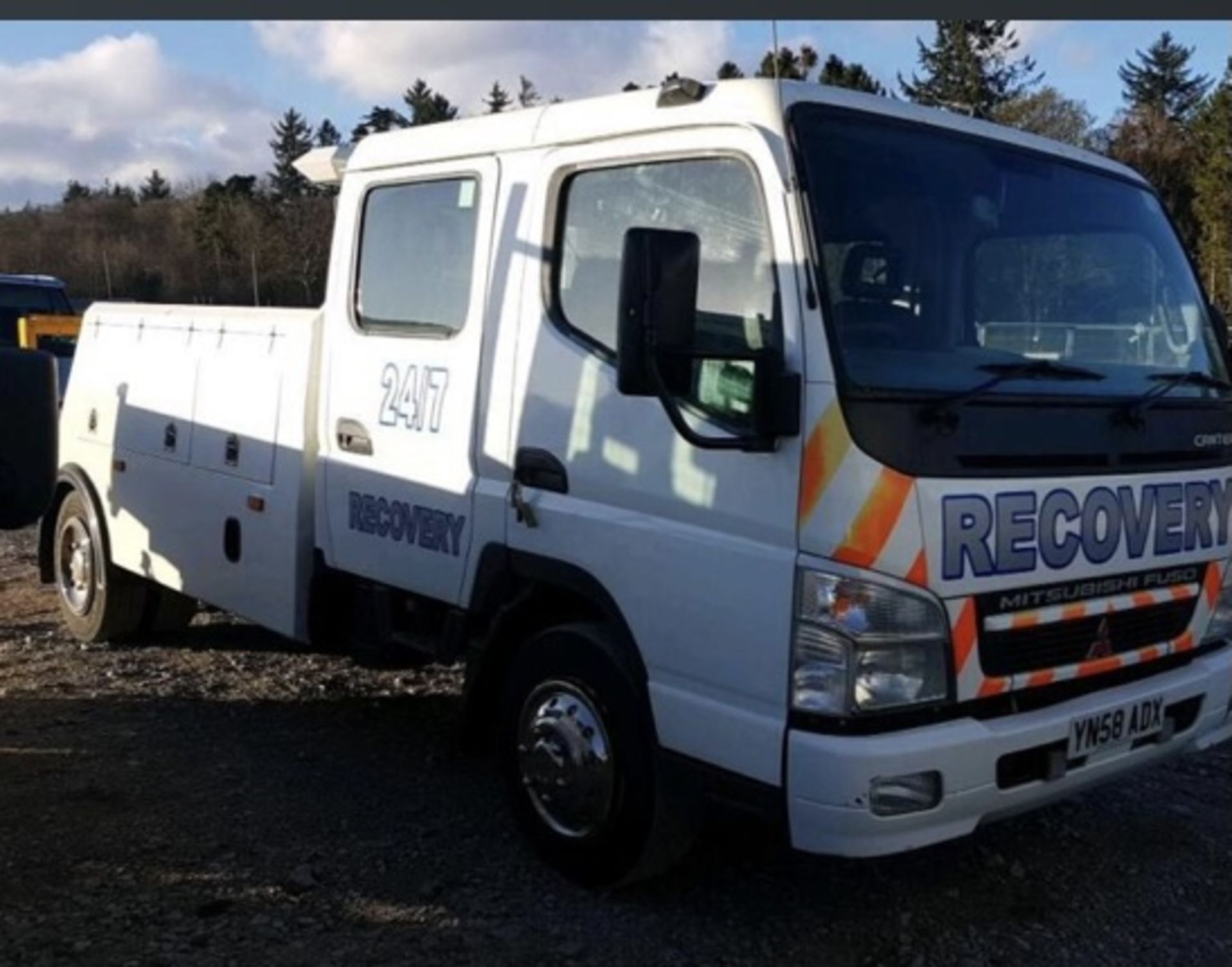 MITSUBISHI CANTER 2008 REVOVERY LORRY SPECLIFT.LOCATION NORTERN IRELAND