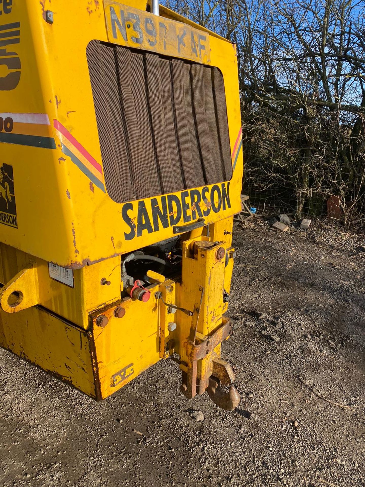 SANDERSON 625 POWERSHIFT TELEHANDLER LOCATION NORTH YORKSHIRE. - Image 5 of 9