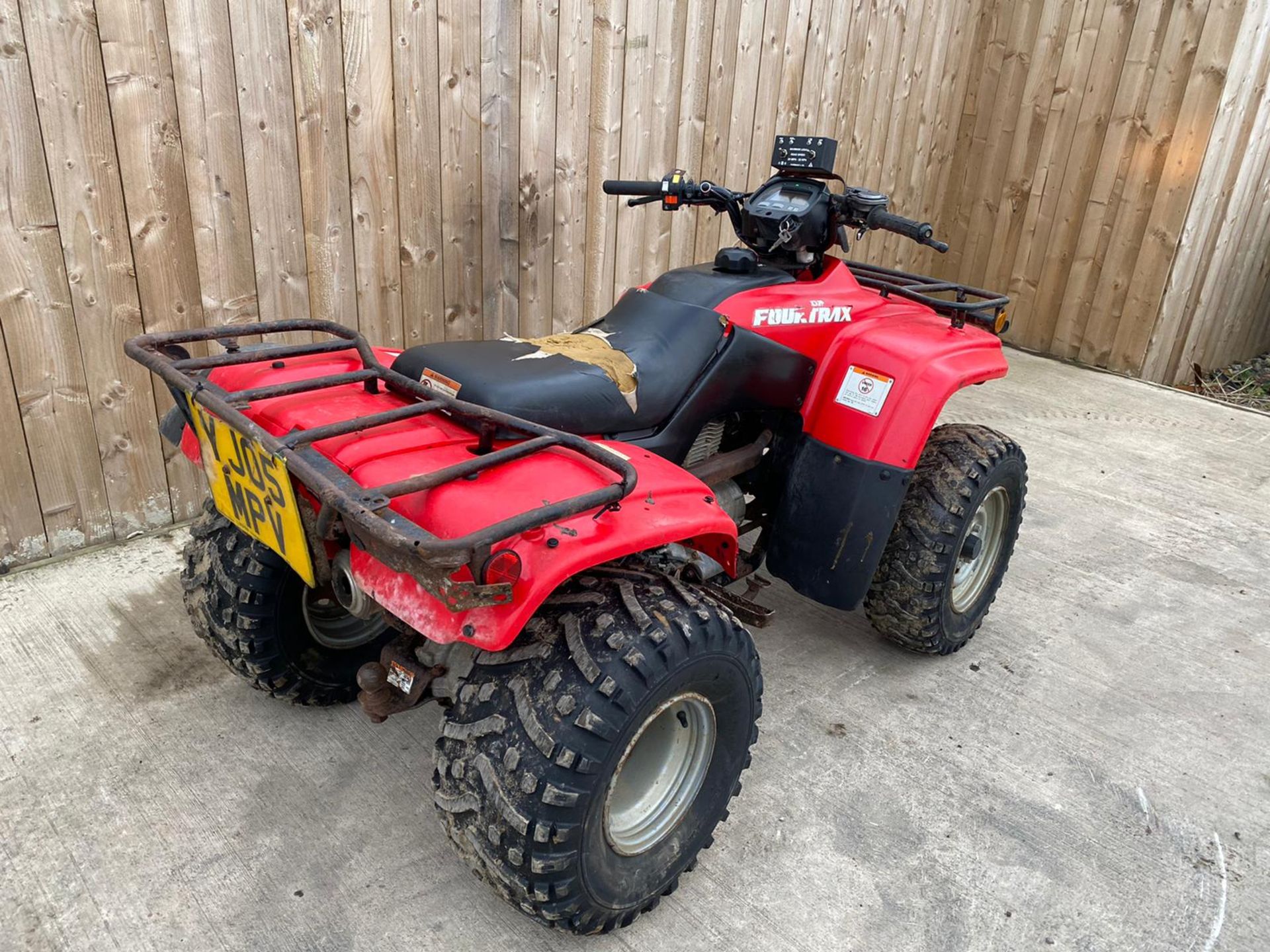 HONDA FARM QUAD ROAD REGISTERED 2005 LOCATION NORTH YORKSHIRE - Image 3 of 3