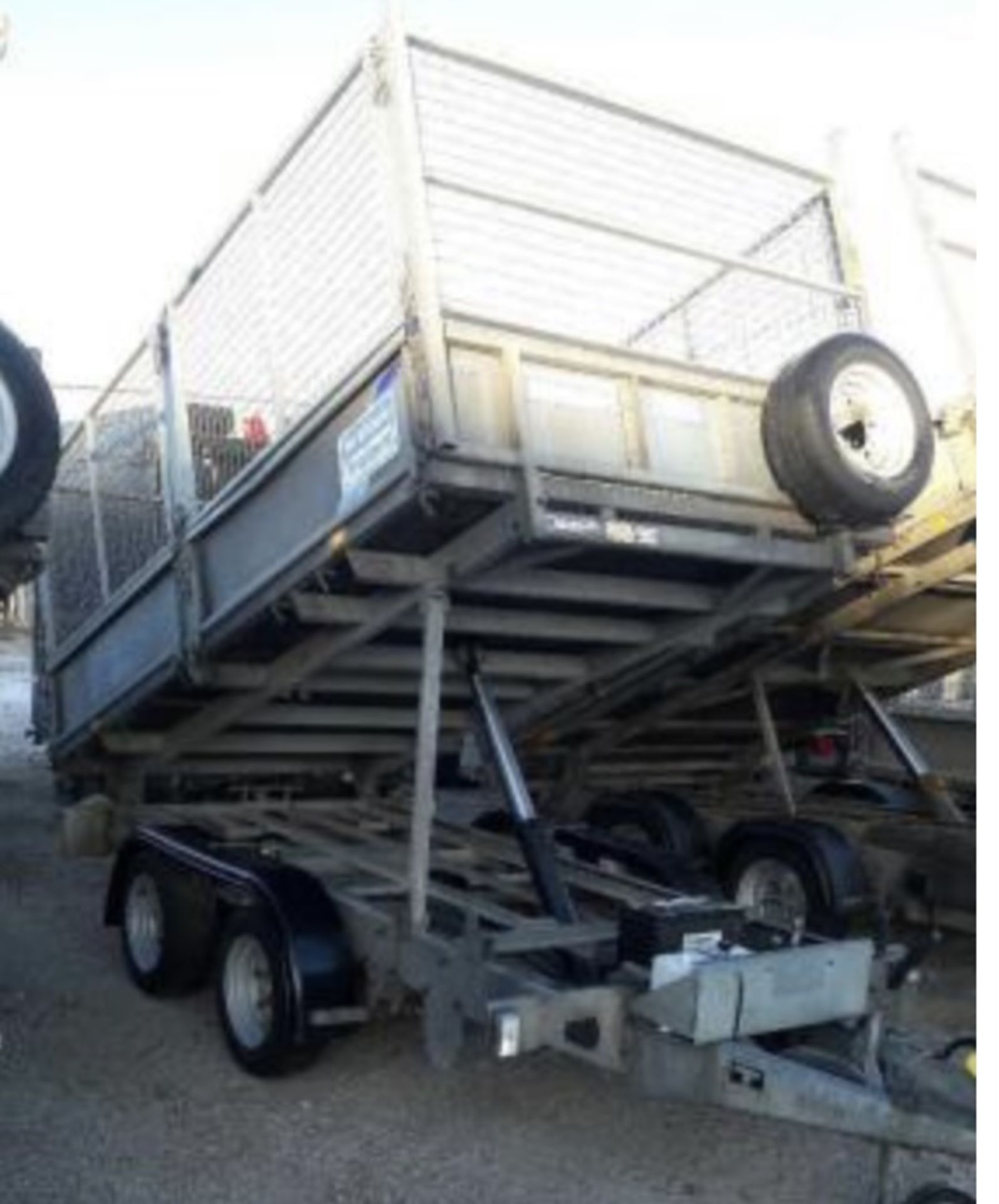 IFOR WILLIAMS TT1054 TIPPING TRAILER.LOCATION NORTERN IRELAND