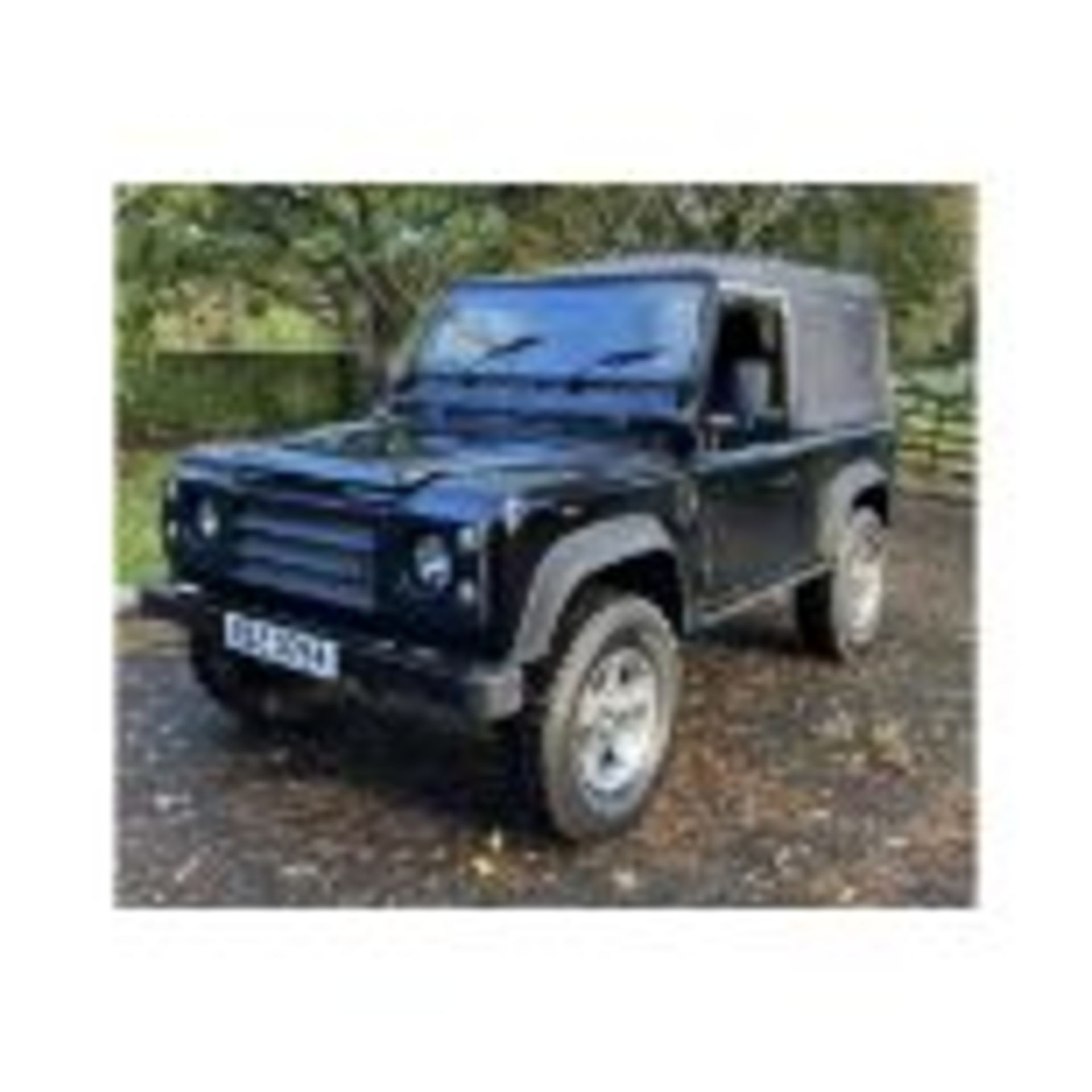 LAND ROVER DEFENDER 90 200 TDI SOFT TOP