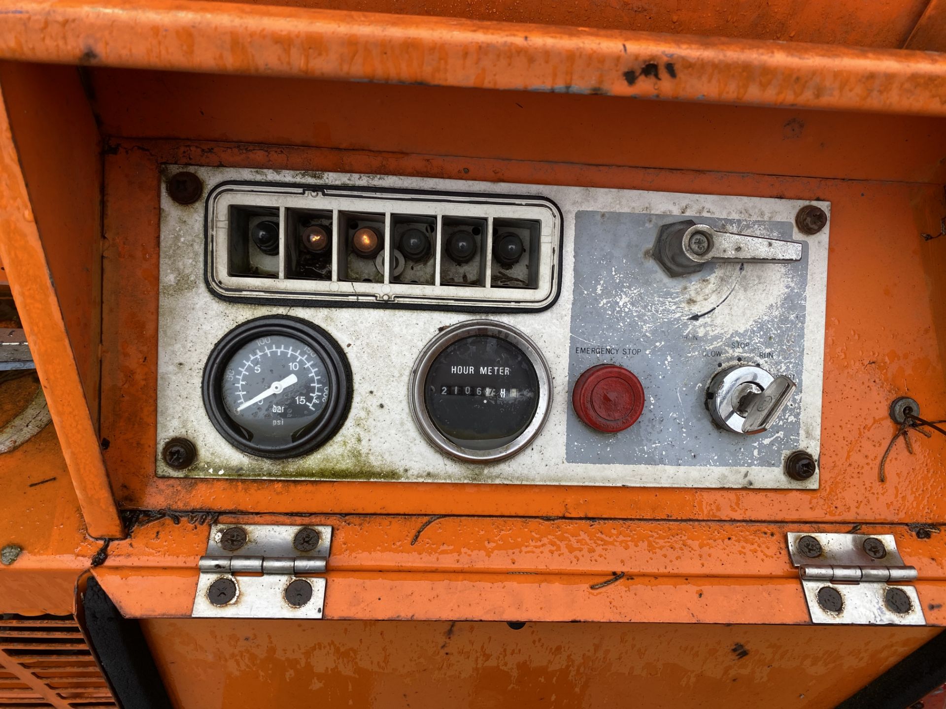 CHIGACO PNEUMATIC DIESEL COMPRESSOR. LOCATION NORTH YORKSHIRE. - Image 5 of 5