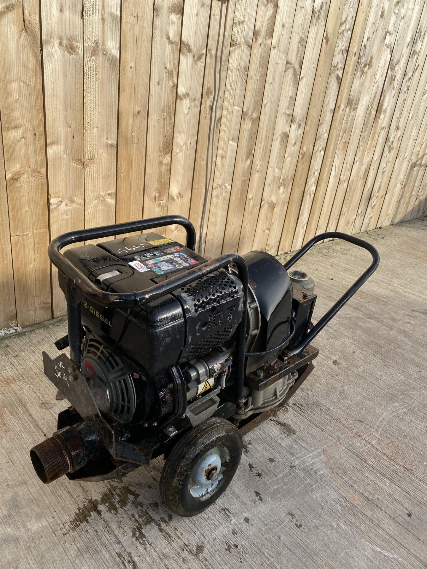 2015 KOSHIN HATZ DIESEL WATER PUMP *LOCATION NORTH YORKSHIRE* - Image 2 of 3