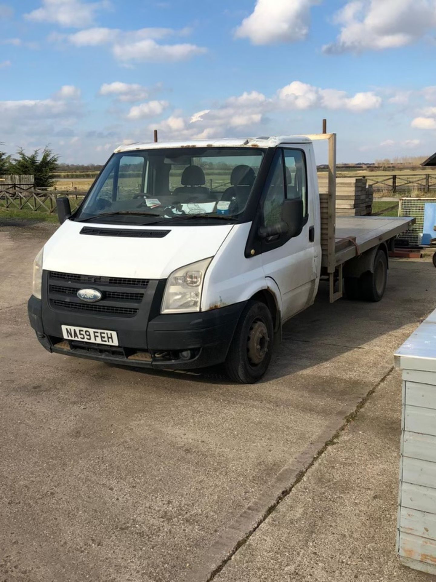 2009 FORD TRANSIT 100 T350M RWD TWIN WHEEL TRUCK PICK UP *LOCATION NORTH YORKSHIRE*