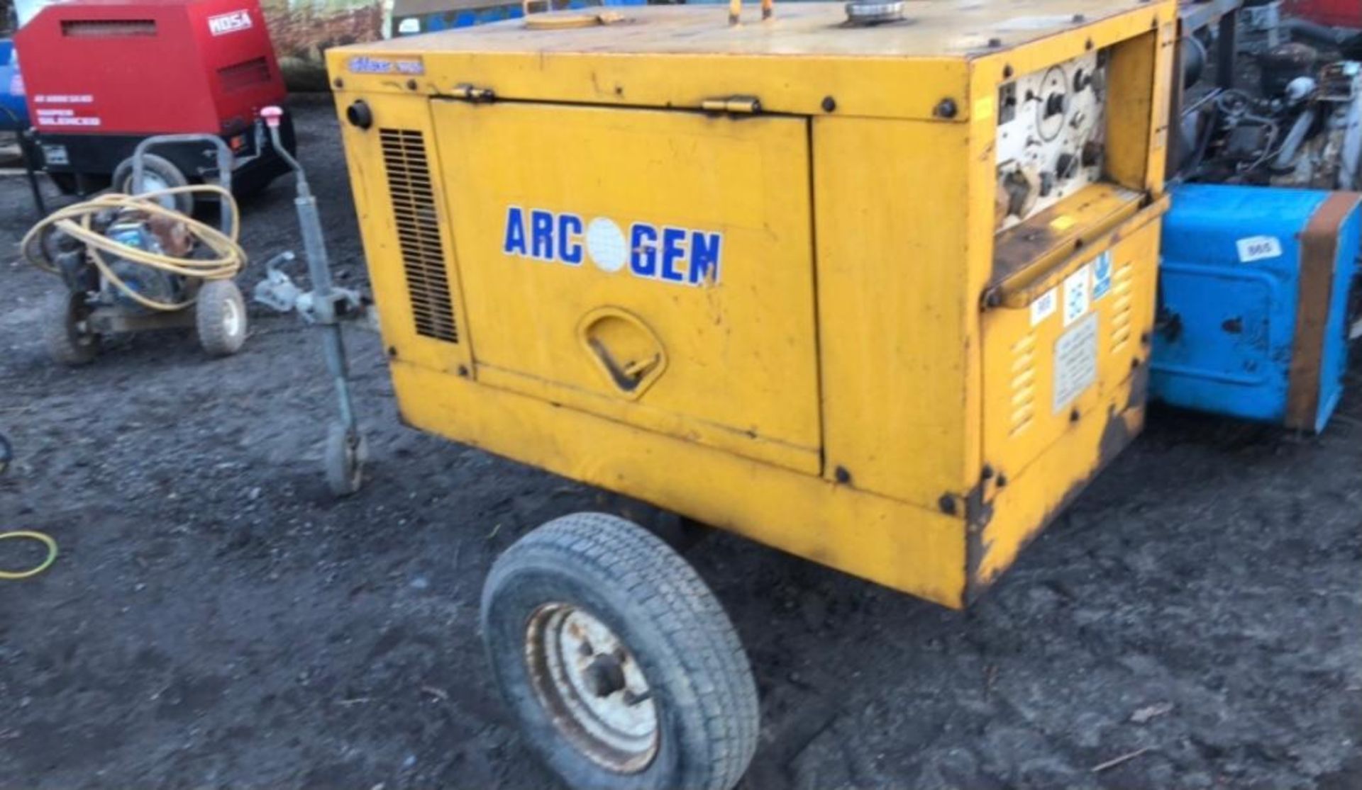 ARC GEN WELDER GENERATOR LOCATION NORTH YORKSHIRE - Image 4 of 5