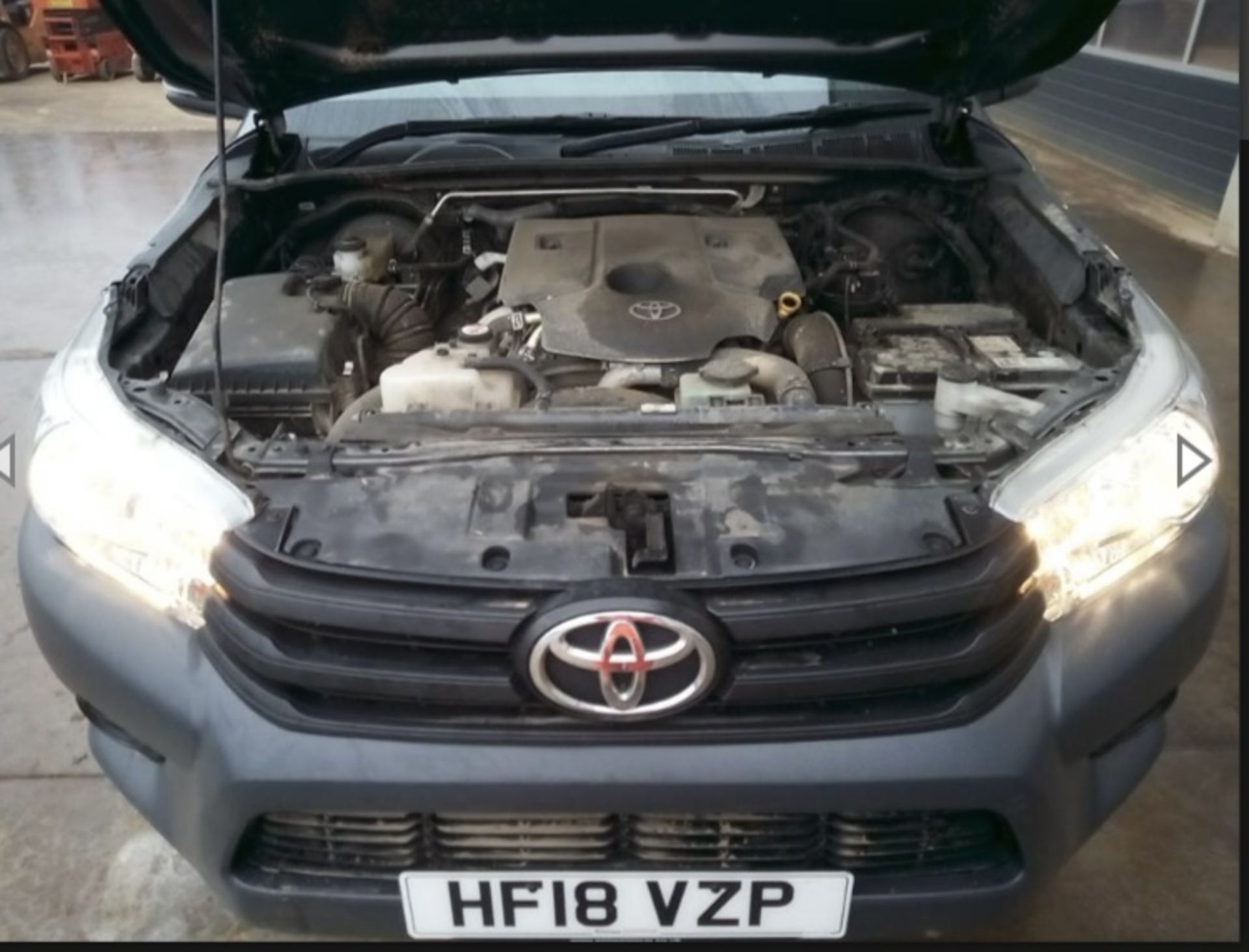2018 TOYOTA HILUX 2018 2.4D -4WD ACTIVE 6 LOCATION NORTH YORKSHIRE - Image 11 of 15