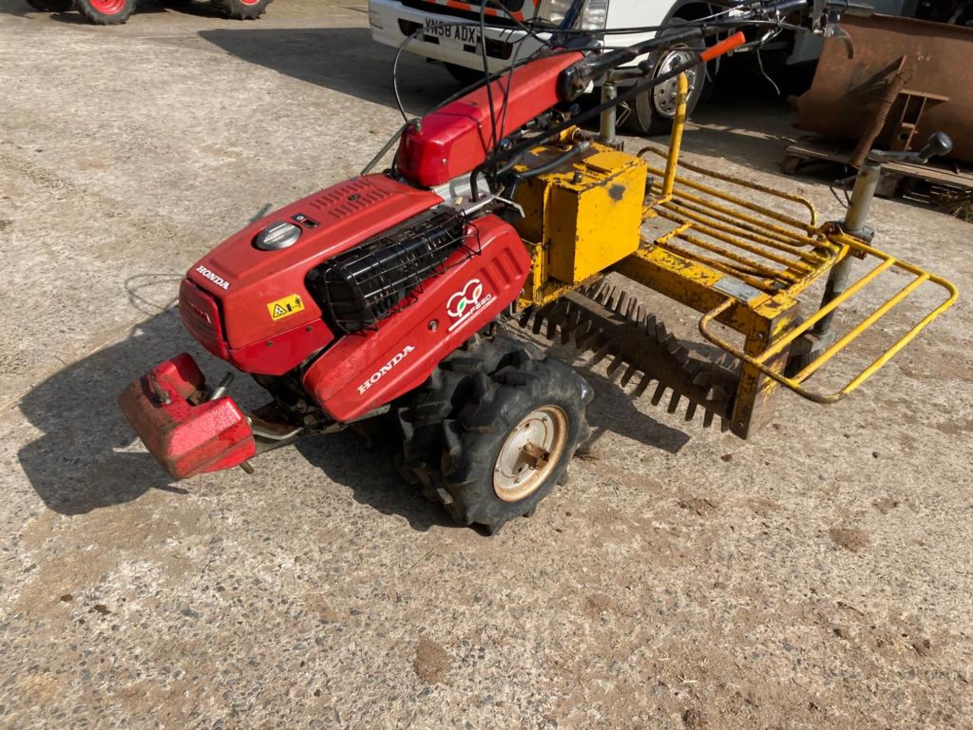 BLEC HONDA PEDESTRIAN STONE RAKE LOCATION NORTHERN IRELAND. - Image 2 of 7