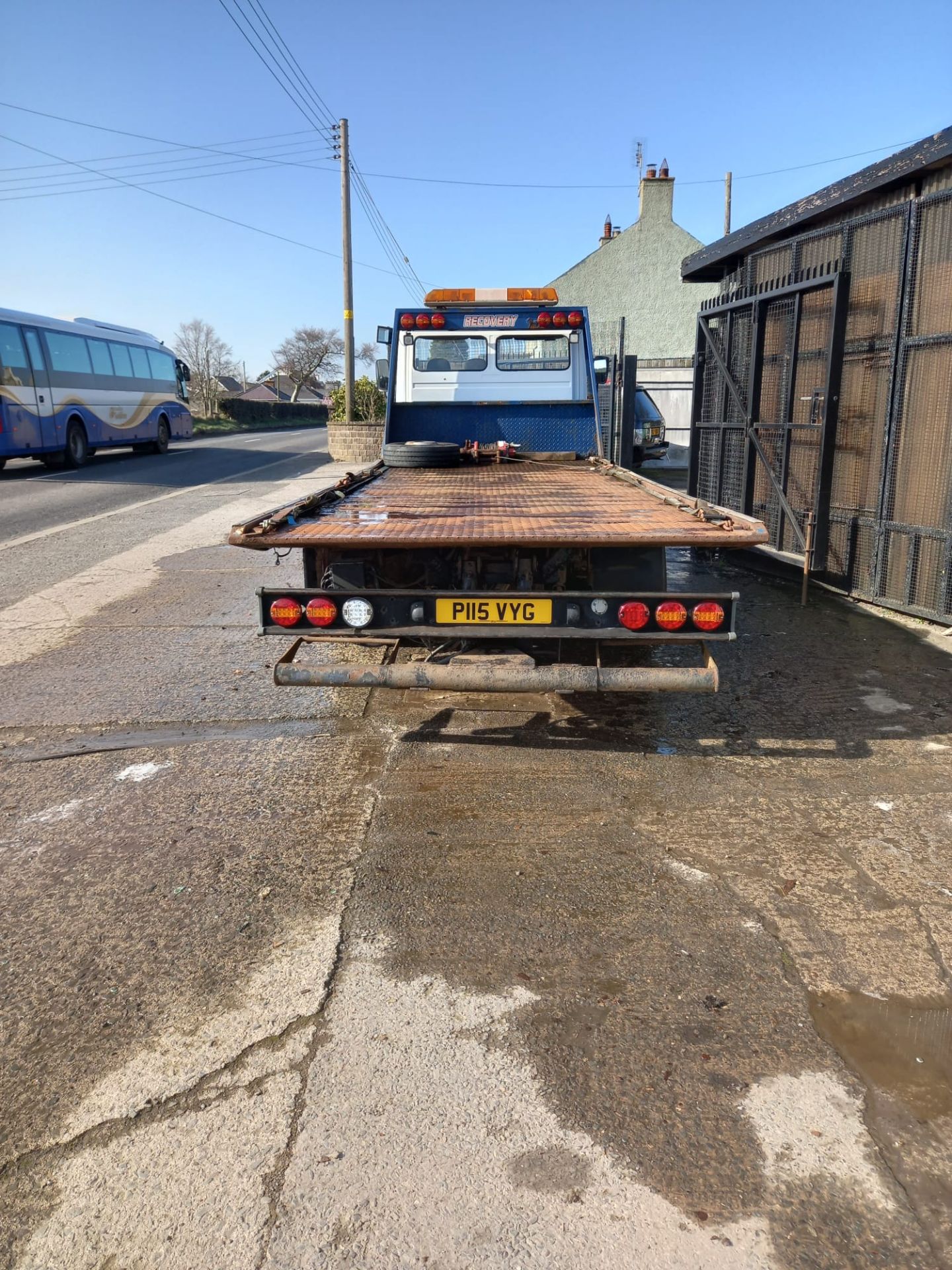 1997 MERCEDES LK900 RECOVERY TRUCK - Image 3 of 11