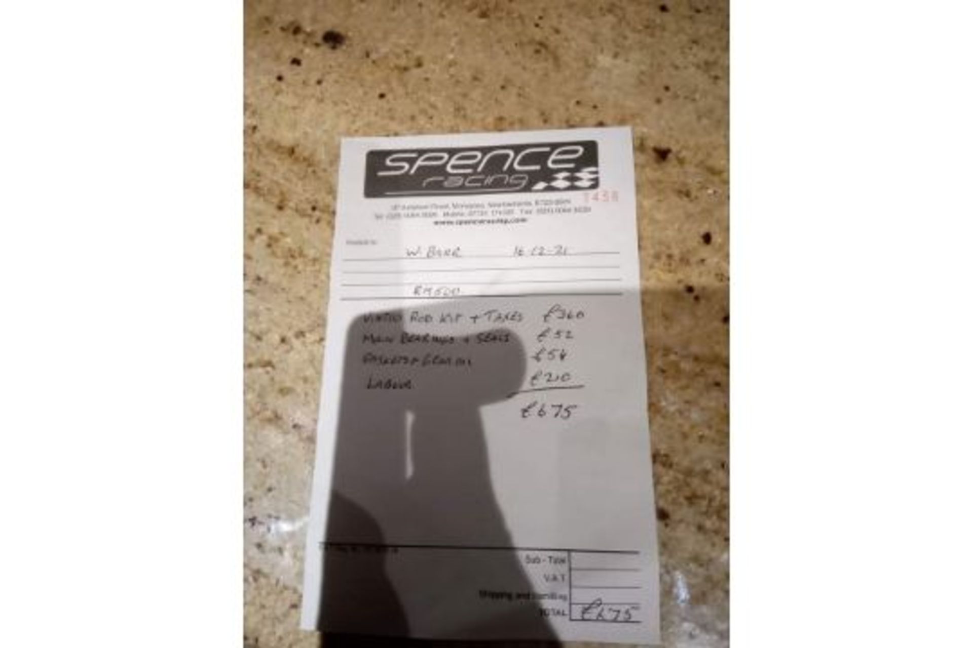 JUST HAD FULL BOTTOM END REBUILD  CONROD KIT  SIDE BEARINGS  RECEIPT IN PICS - Image 8 of 8