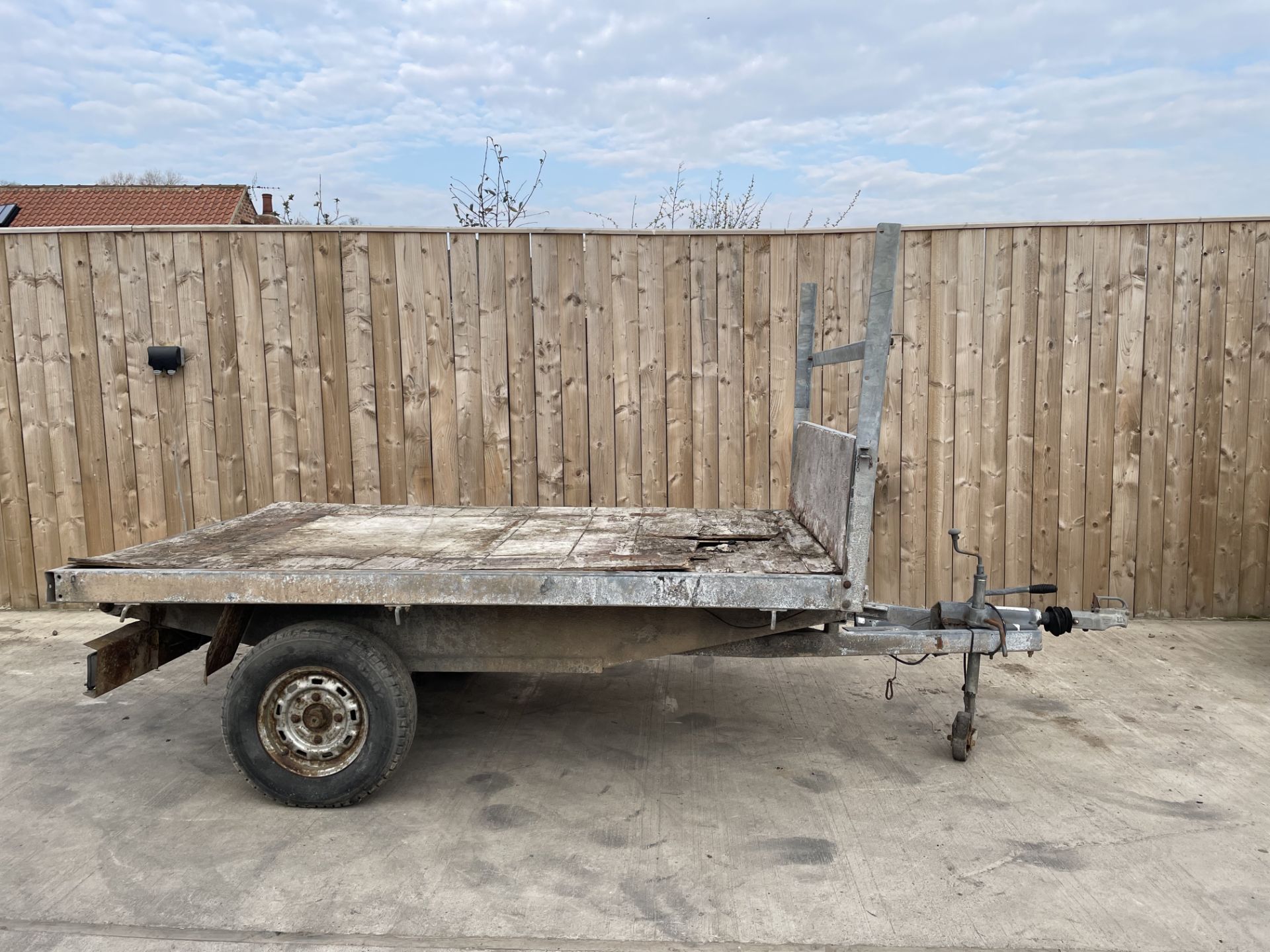 CONWAY TIPPING SINGLE AXLE TRAILER LOCATED IN NORTH YORKSHIRE. - Image 3 of 5