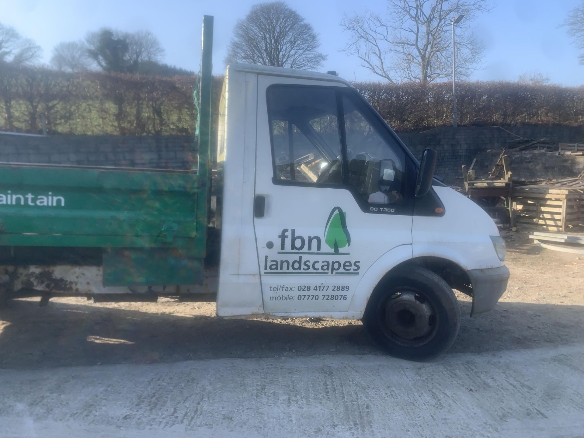 FORD TRANSIT 350 TIPPER.LOCATION NORTHERN IRELAND. - Image 5 of 9