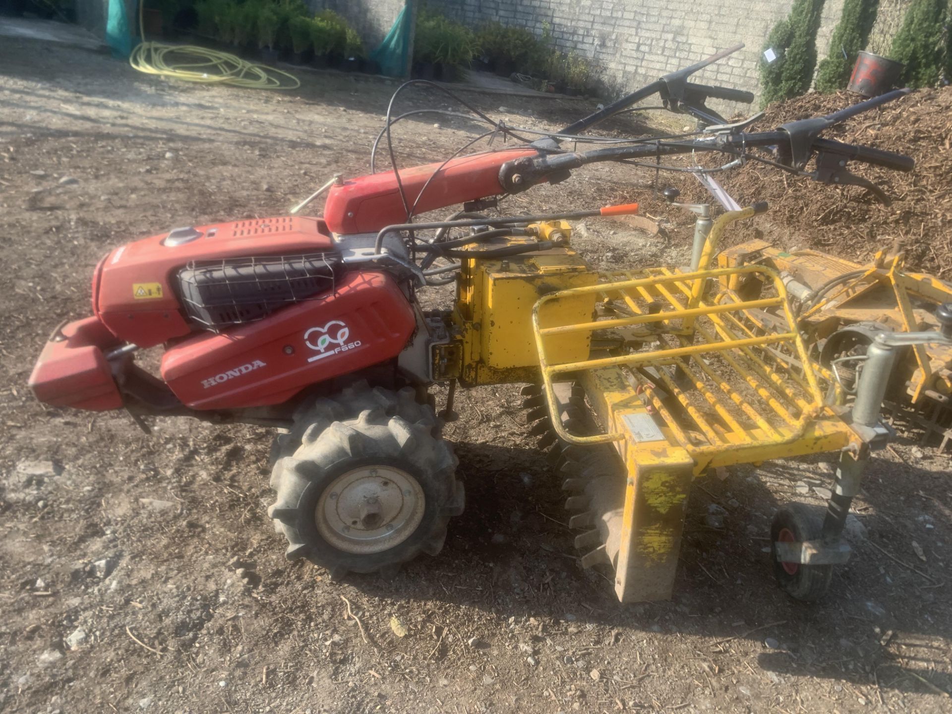 BLEC HONDA PEDESTRIAN STONE RAKE LOCATION NORTHERN IRELAND. - Image 3 of 7