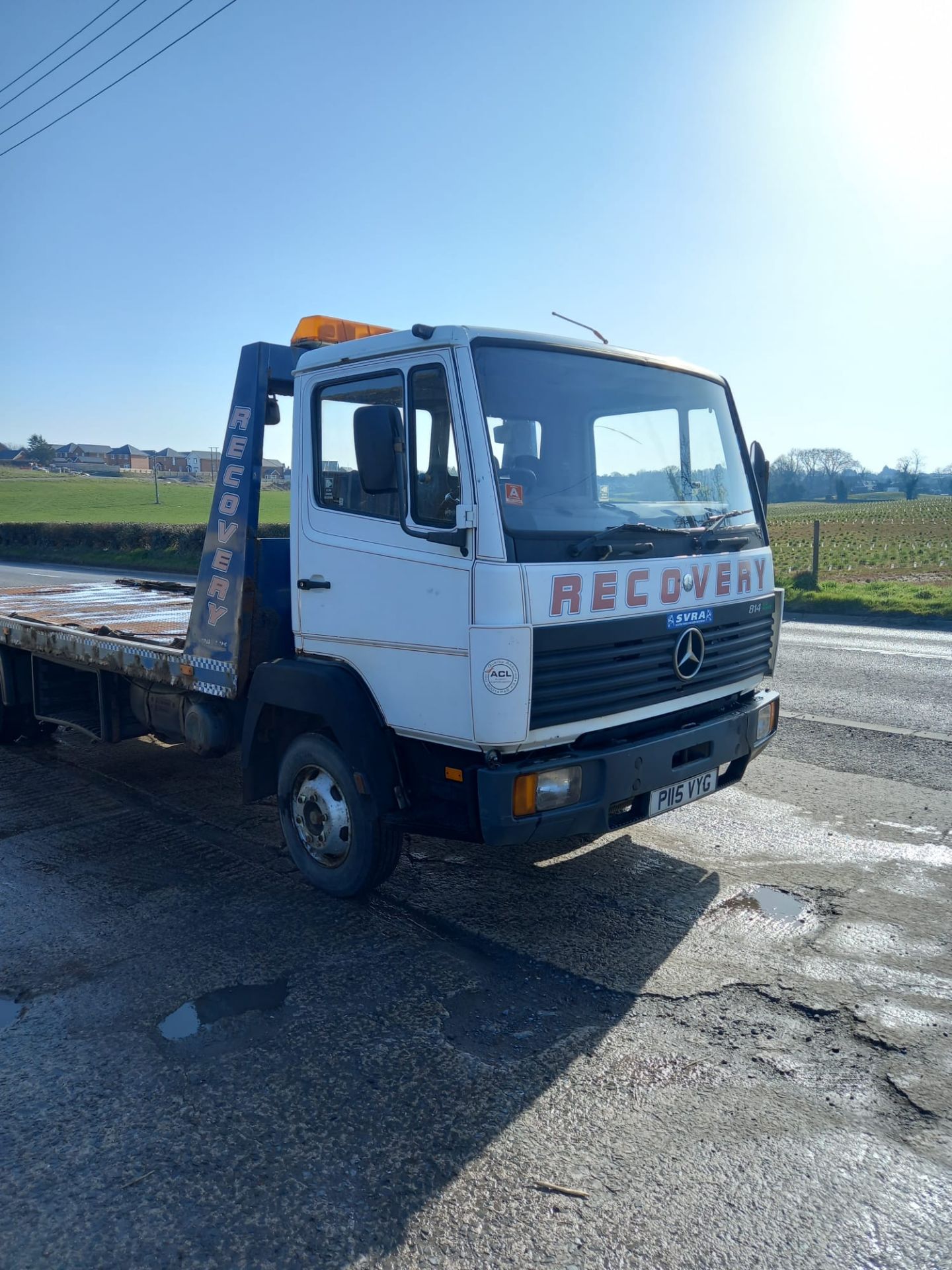 1997 MERCEDES LK900 RECOVERY TRUCK - Image 5 of 11