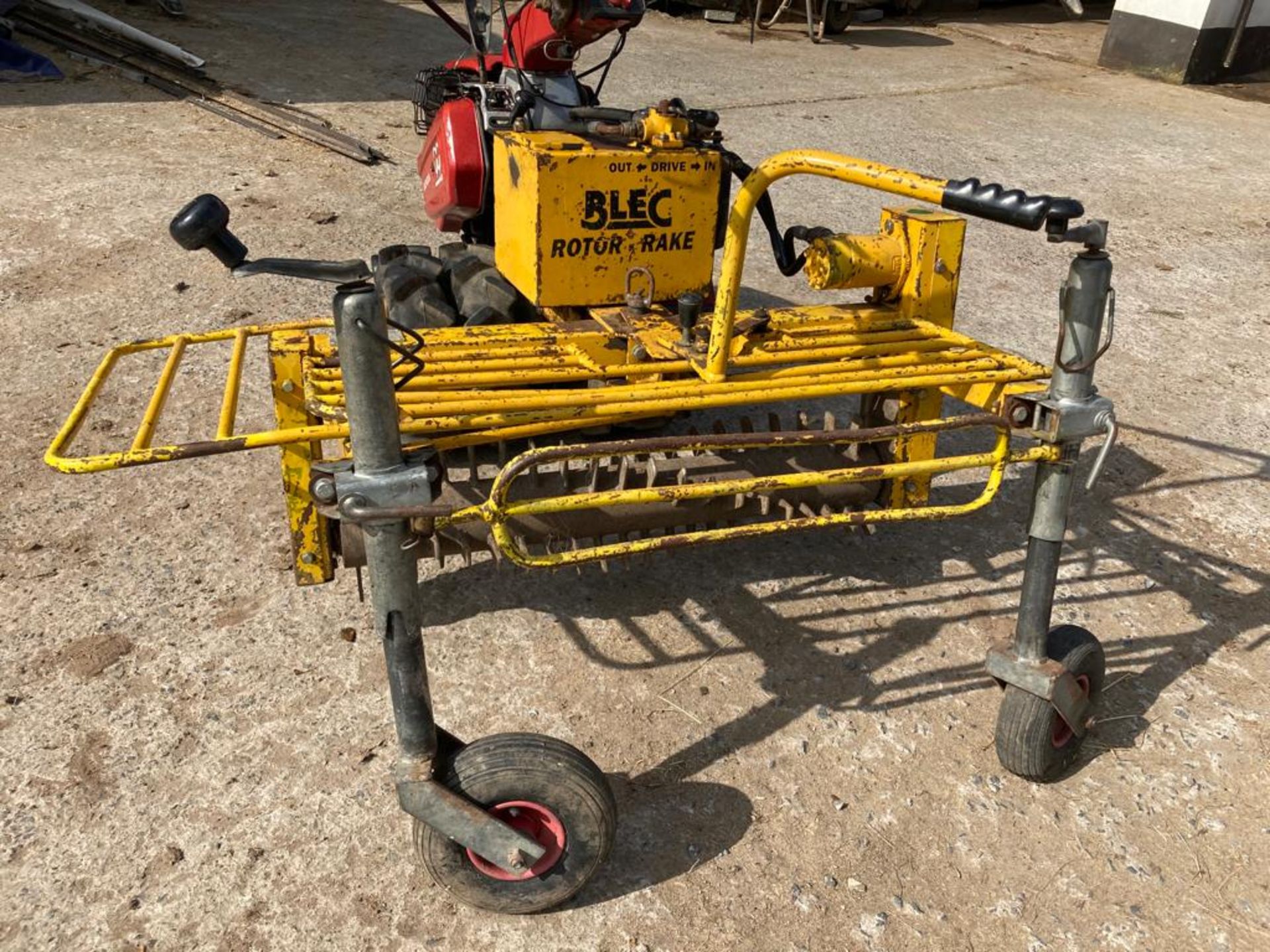 BLEC HONDA PEDESTRIAN STONE RAKE LOCATION NORTHERN IRELAND. - Image 6 of 7