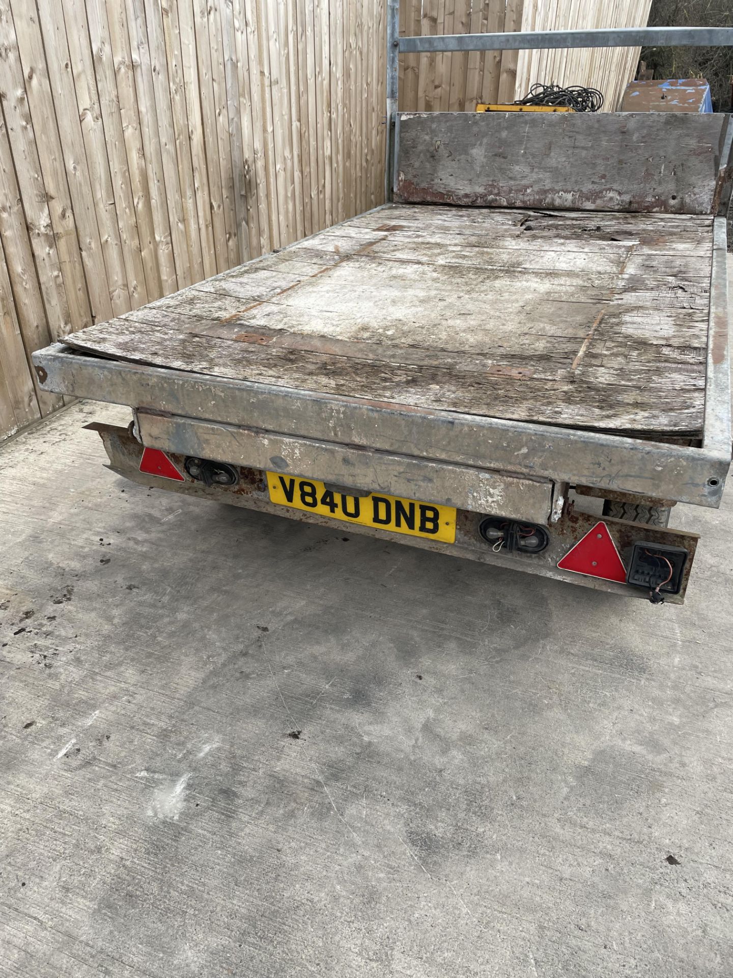 CONWAY TIPPING SINGLE AXLE TRAILER LOCATED IN NORTH YORKSHIRE. - Image 5 of 5