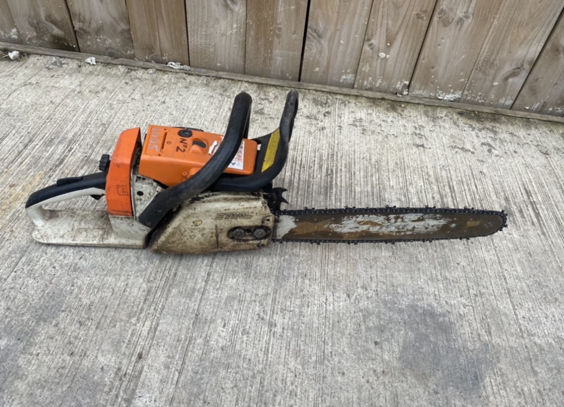 STIHL PETROL CHAINSAW *LOCATION NORTH YORKSHIRE* - Image 2 of 2