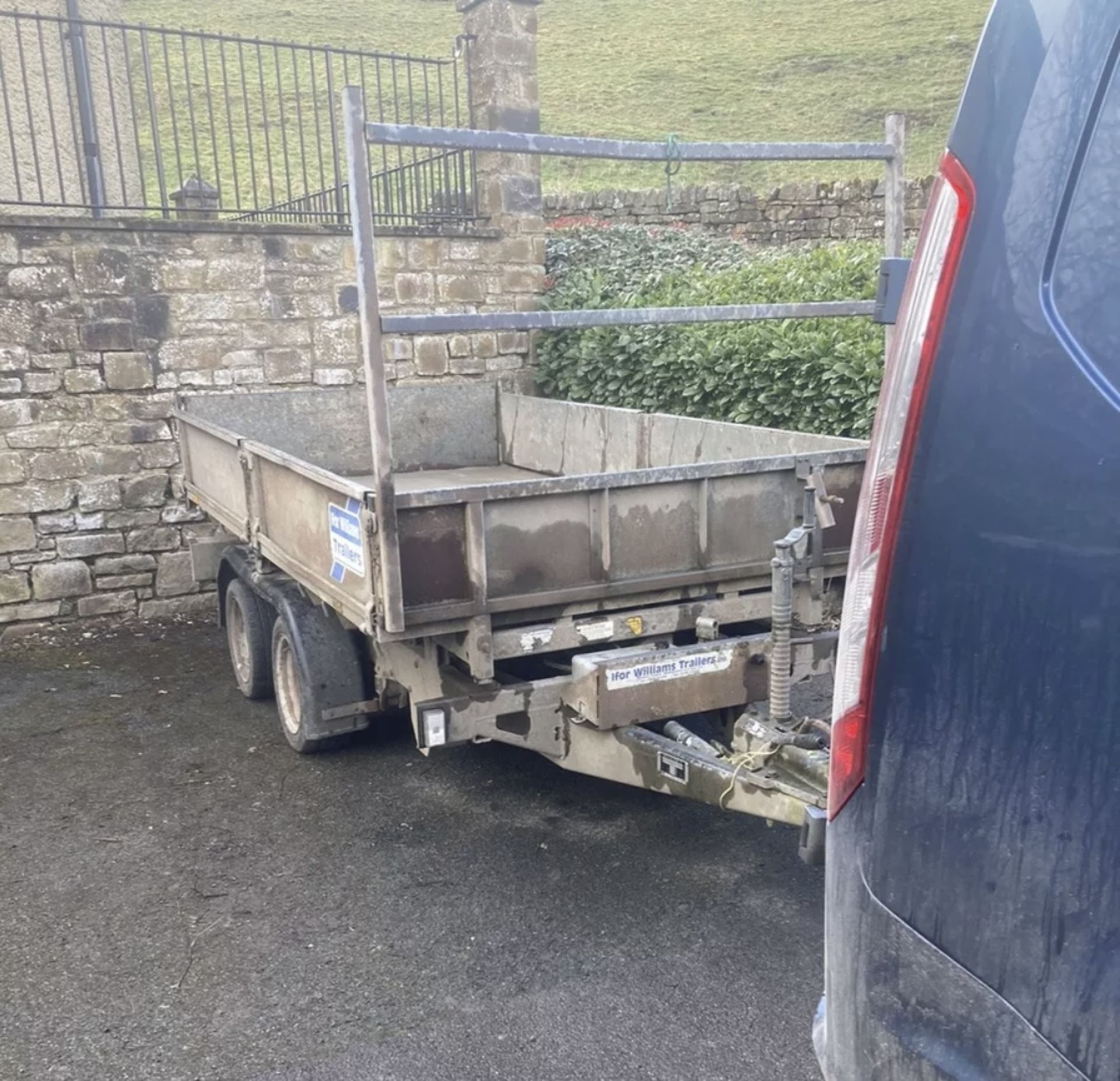 Ifor Williams TT105 Tipping trailer *location North Yorkshire* - Image 3 of 3