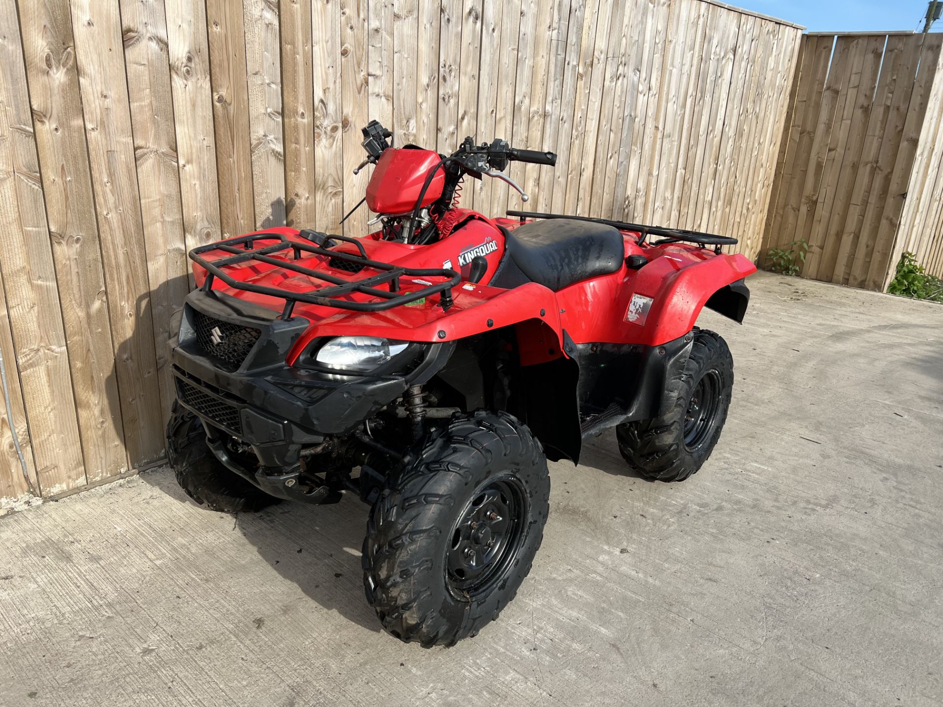 SUZUKI KING QUAD 500 2017 LOCATION NORTH YORKSHIRE - Image 5 of 5