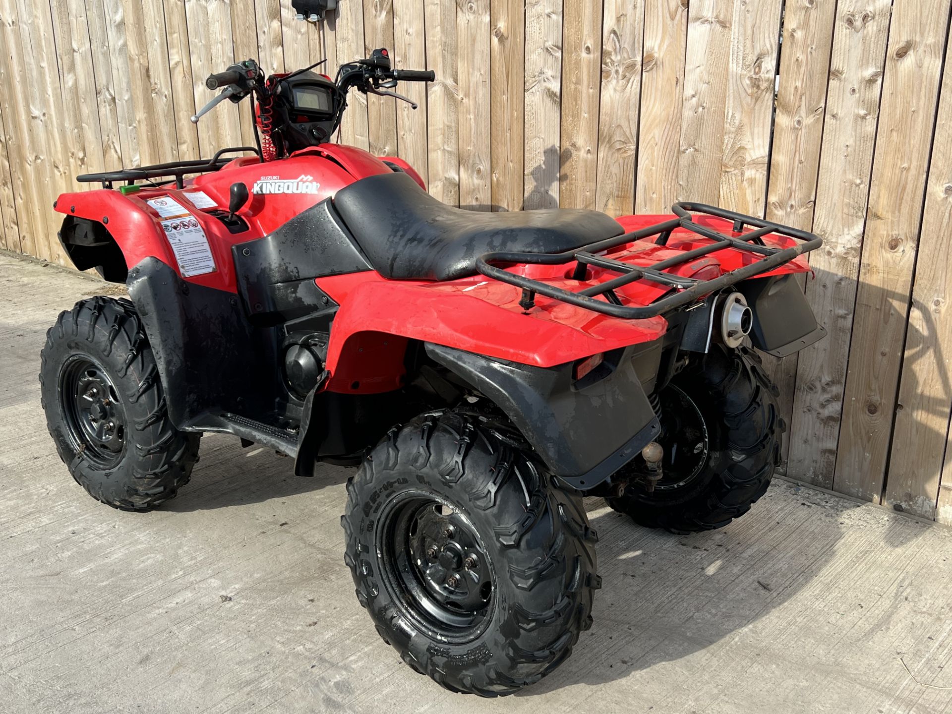 SUZUKI KING QUAD 500 2017 LOCATION NORTH YORKSHIRE - Image 4 of 5