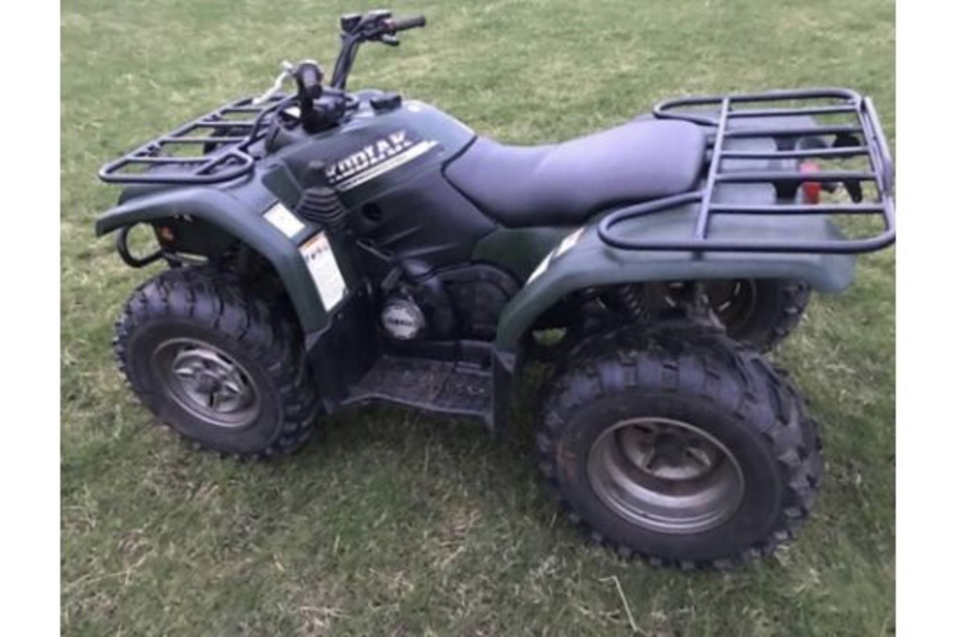 YAMAHA KODIAK ULTRAMATIC 400 4X4 FARM QUAD ATV *LOCATION NORTH YORKSHIRE* - Image 2 of 2