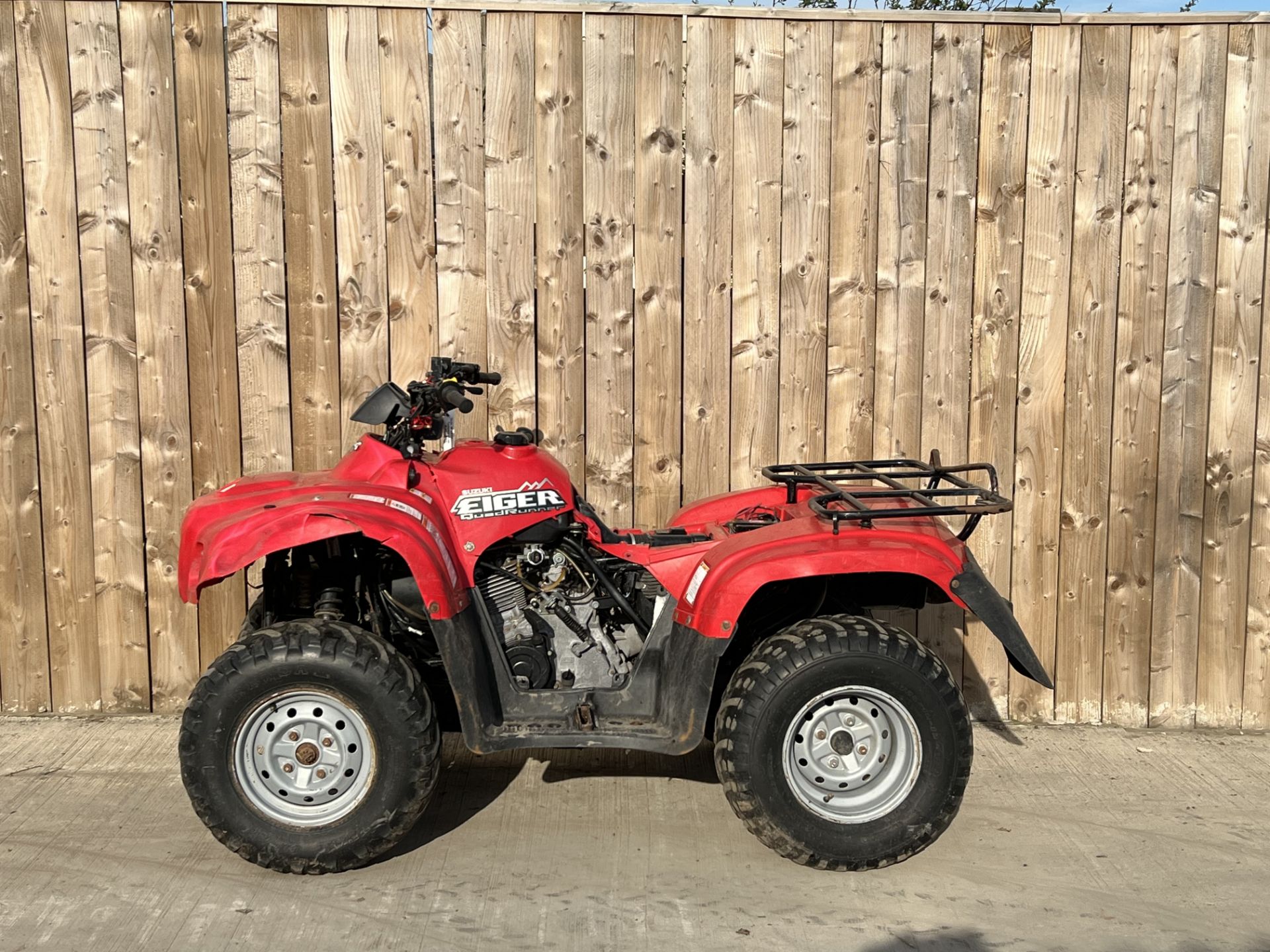 SUZUKI EIGER 400CC 4X4 FARM QUAD ATV