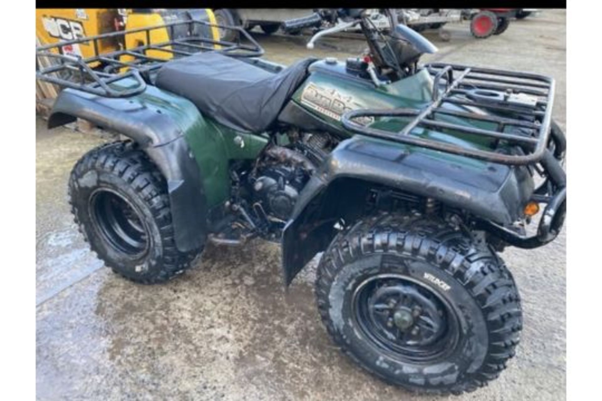 YAMAHA BIG BEAR PETROL 4WD QUAD BIKE STARTS RUNS AND DRIVES. ..LOCATED IN NORTHERN IRELAND.