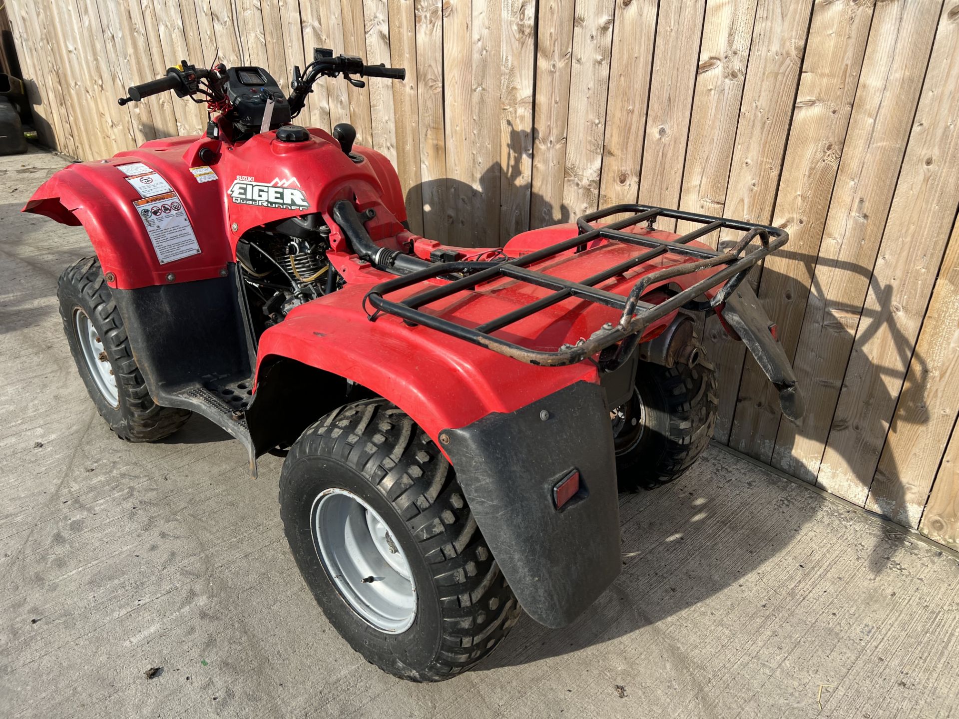 SUZUKI EIGER 400CC 4X4 FARM QUAD ATV - Image 5 of 5