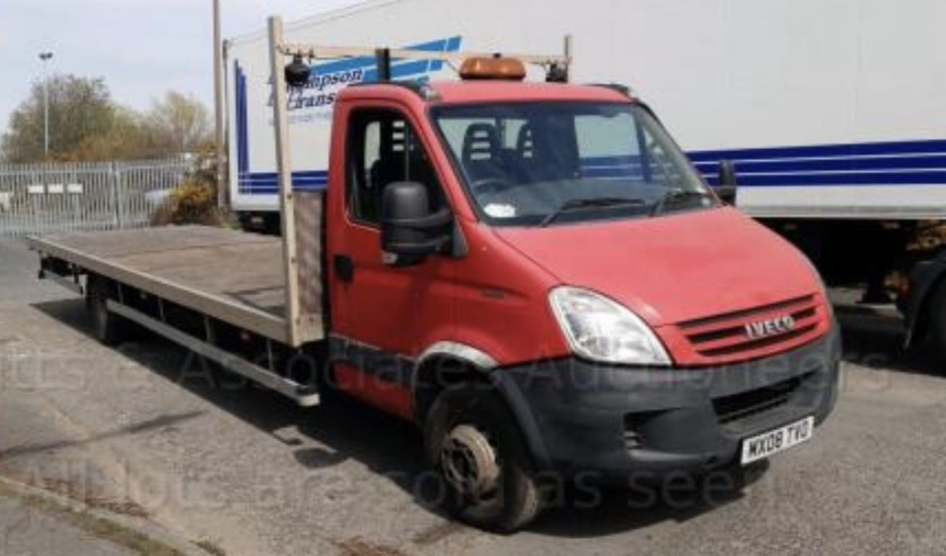 2008 IVECO DAILY 65C18 8M FLAT BED PICK UP TRUCK 12 MONTH MOT*LOCATION NORTH YORKSHIRE* - Image 3 of 5