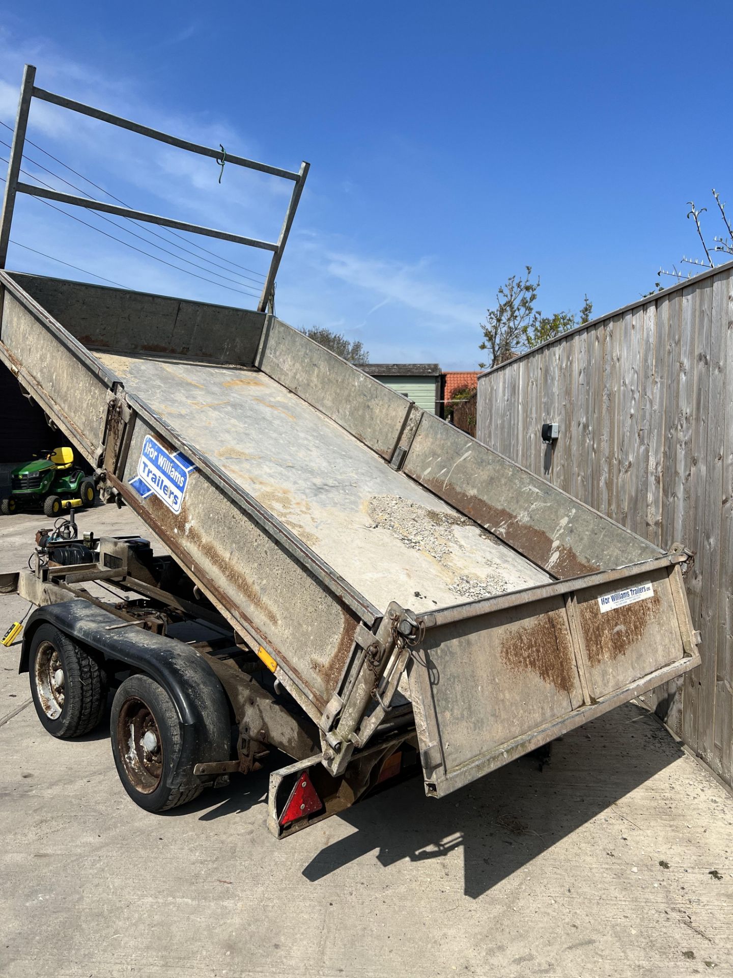 Ifor Williams TT105 Tipping trailer *location North Yorkshire* - Image 3 of 5