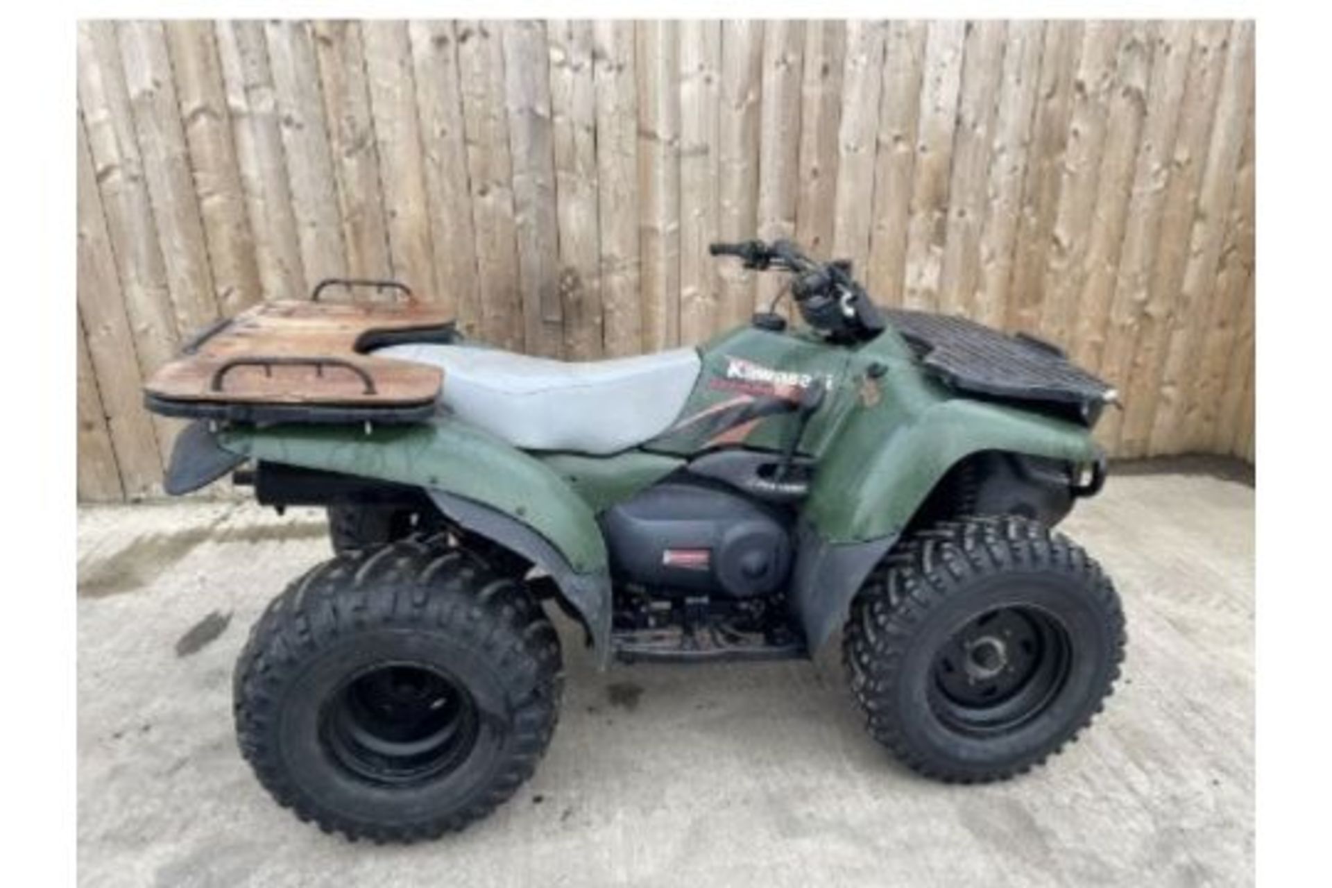 KAWASAKI KVF 400 4X4 FARM QUAD LOCATION NORTH YORKSHIRE.