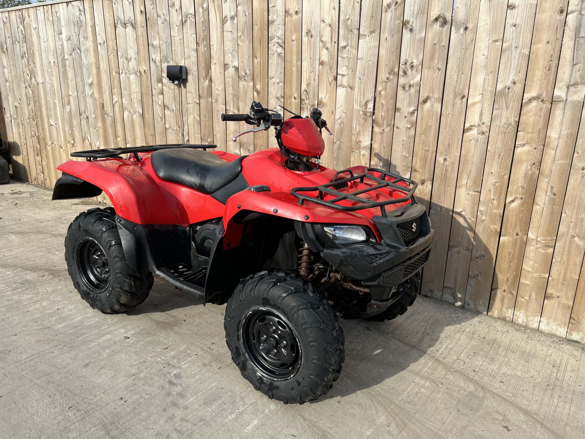 SUZUKI KING QUAD 500 2017 LOCATION NORTH YORKSHIRE - Image 3 of 5