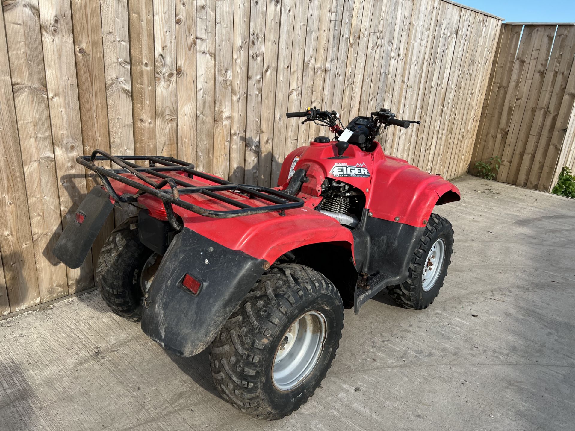 SUZUKI EIGER 400CC 4X4 FARM QUAD ATV - Image 3 of 5