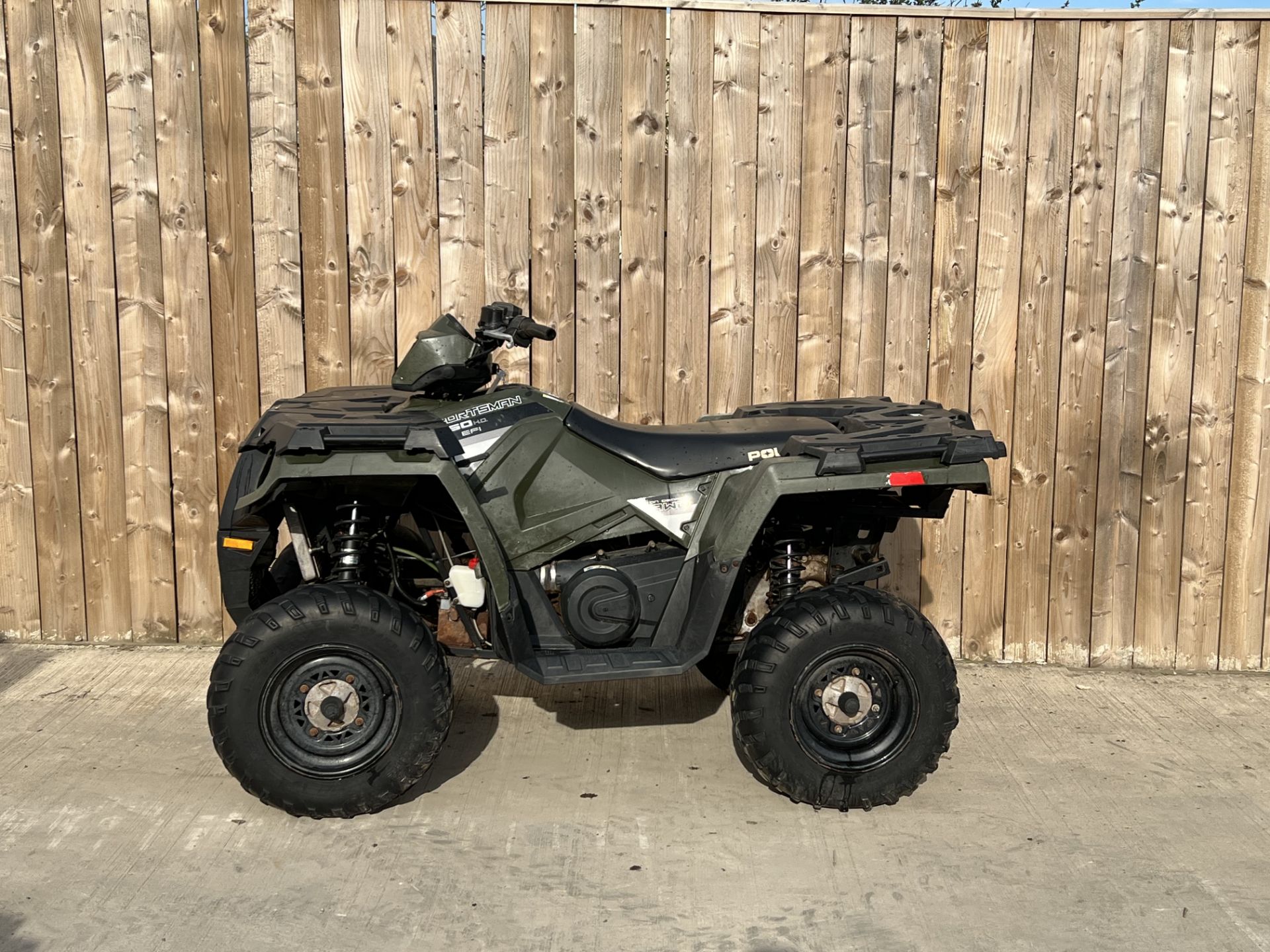 2016 POLARIS 450 SPORTSMAN 4X4 FARM QUAD ROAD REGISTERED 4X4.LOCATION NORTH YORKSHIRE. - Image 4 of 5