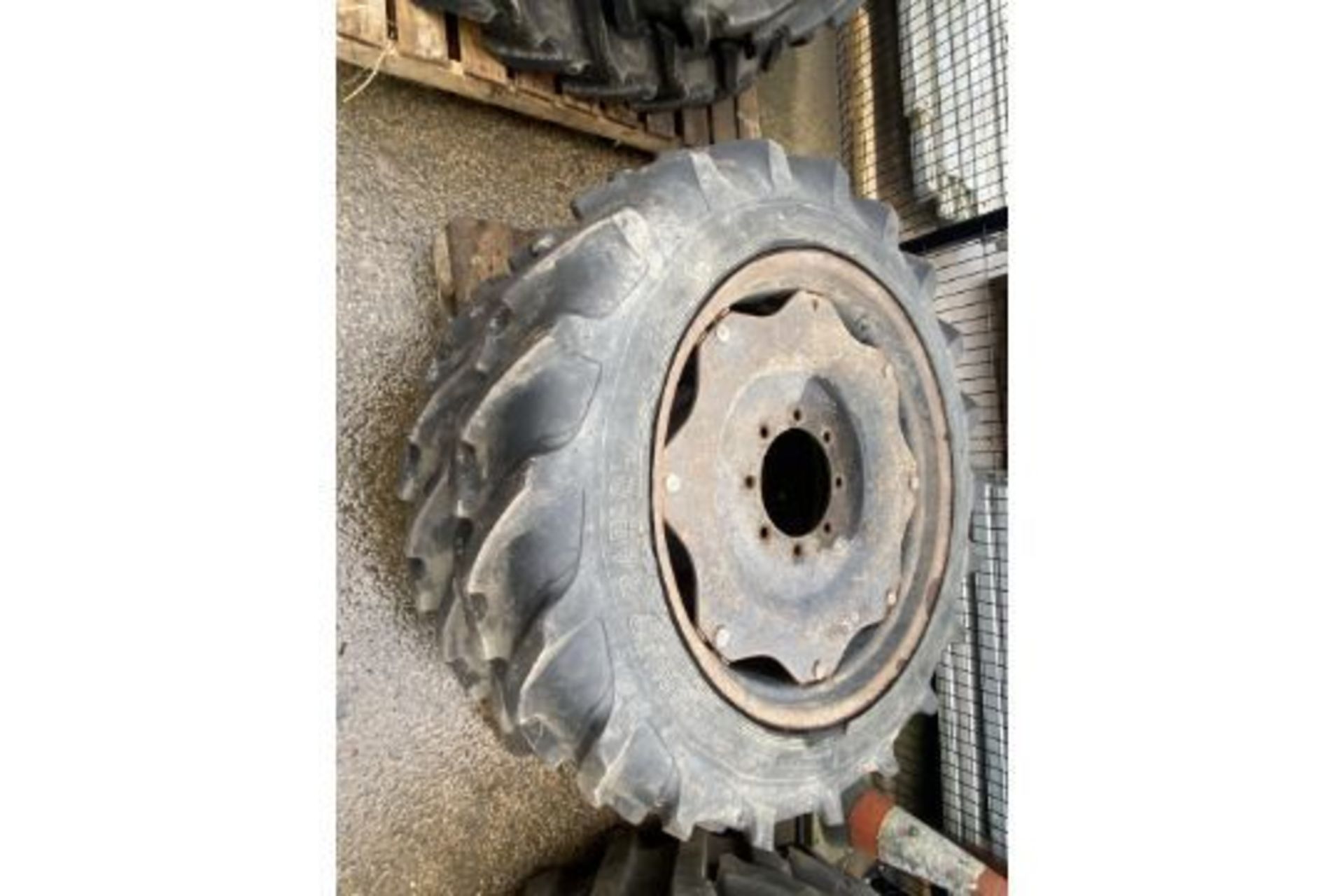 JOHN DEERE NARROW WHEELS  FRONT AND BACK  LOCATED IN NORTHERN IRELAND - Image 2 of 3