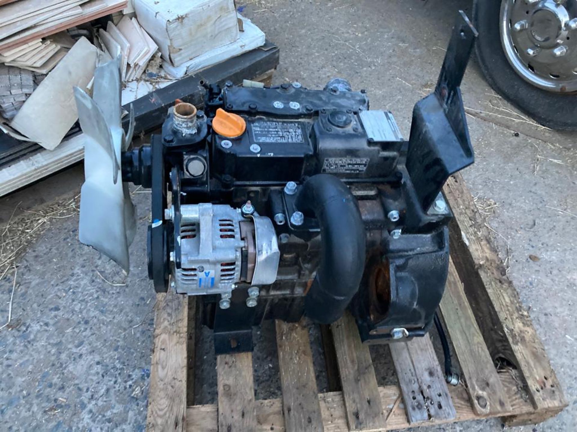 YANMAR 3 CYLINDER DIESEL ENGINE WOULD SUIT MINI DIGGER ETC PLUS VAT  LOCATED IN NORTHERN IRELAND