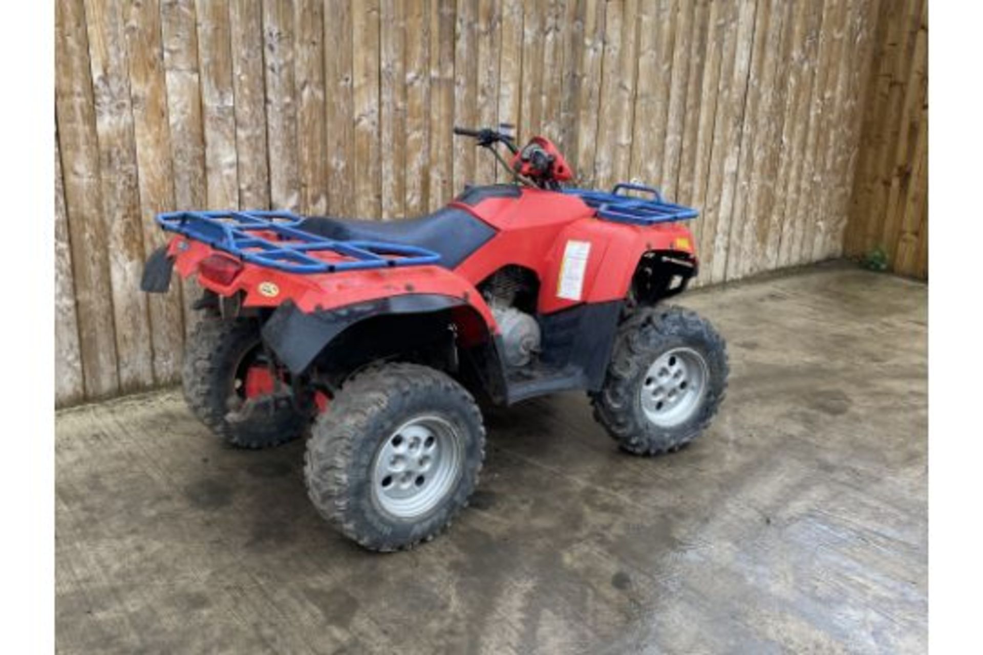 AGRI CAT 400 FARM QUAD ATV  400CC  STARTS RUNS & DRIVES  4X4  PLUS VAT  LOCATION NORTH YORKSHIRE - Image 2 of 5