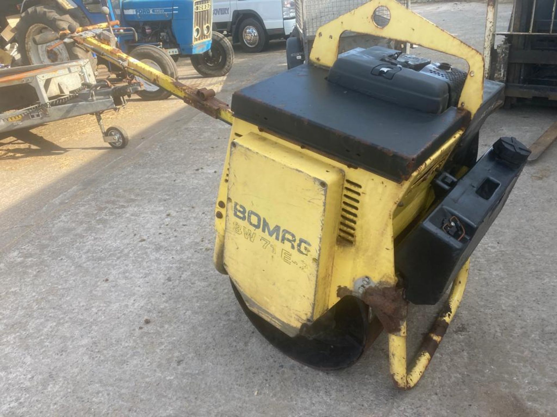 BOMAG PEDESTRIAN ROLLER