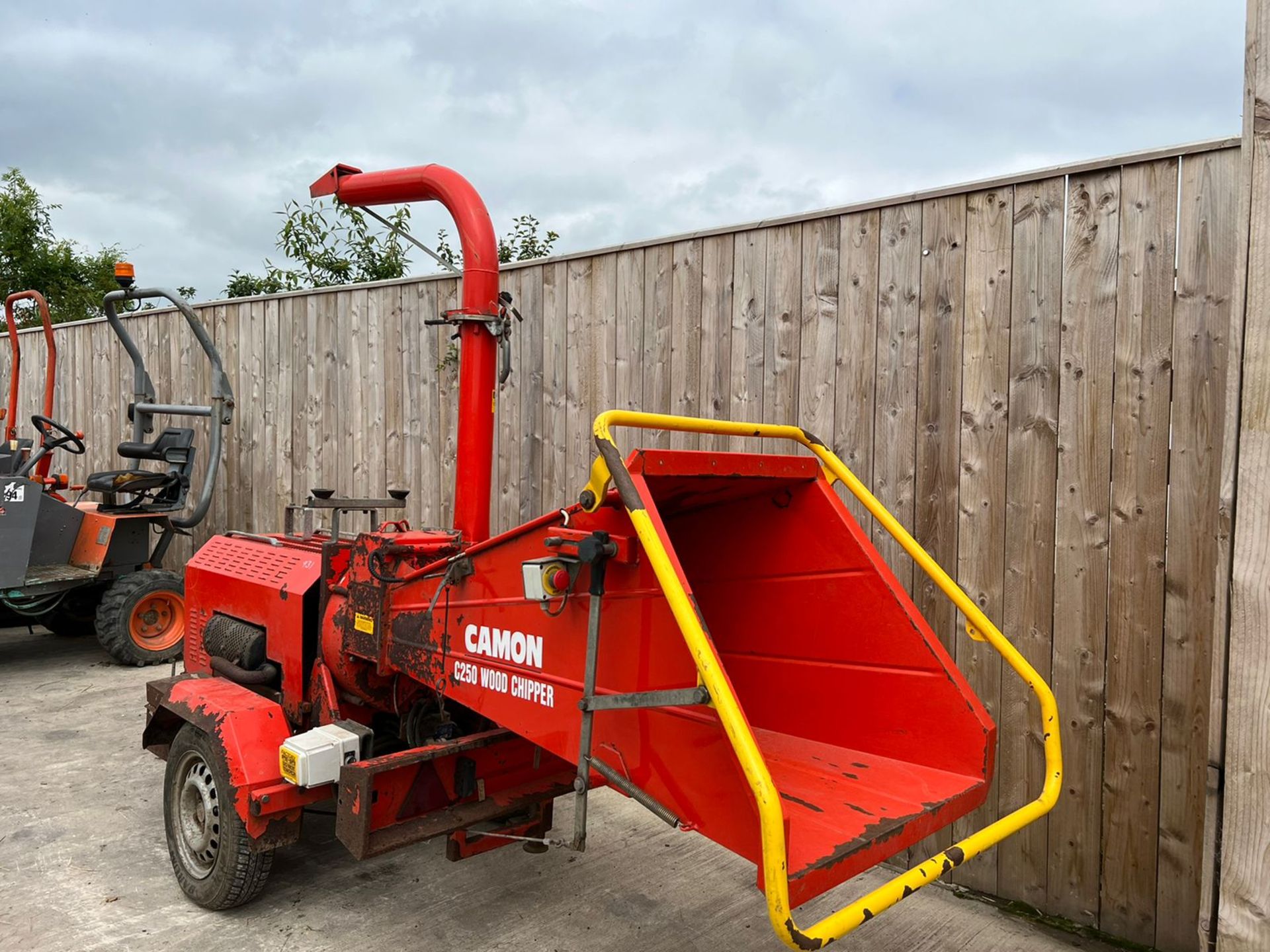 CAMON DIESEL WOOD CHIPPER LOCATION NORTH YORKSHIRE. - Image 4 of 12