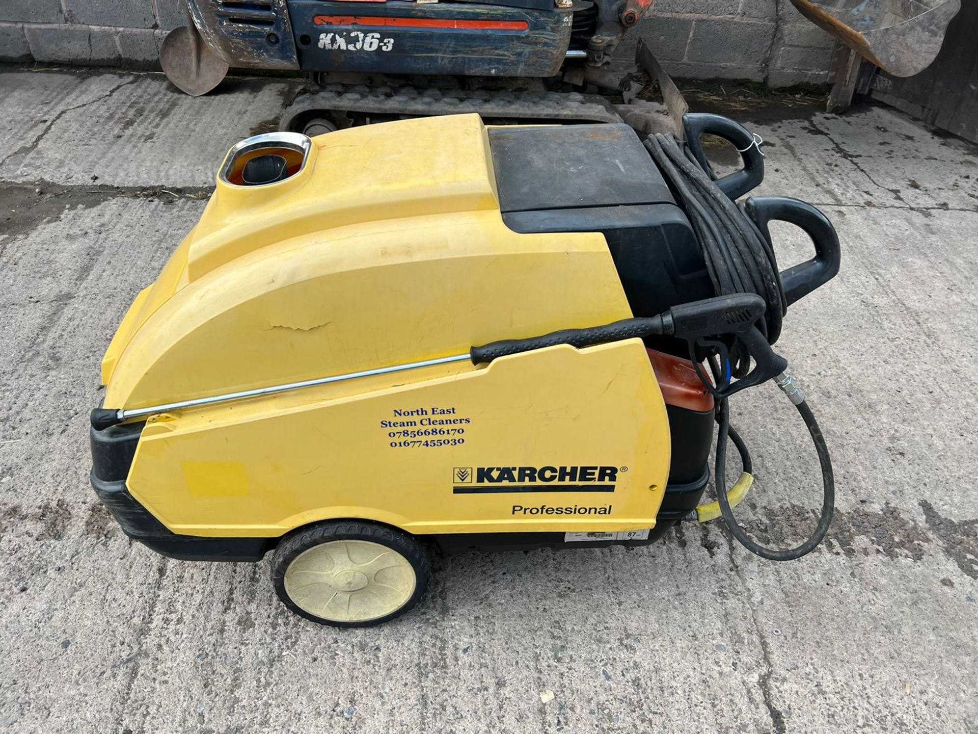 KARCHER DIESEL HOT AND COLD WASHER LOCATION NORTH YORKSHIRE.