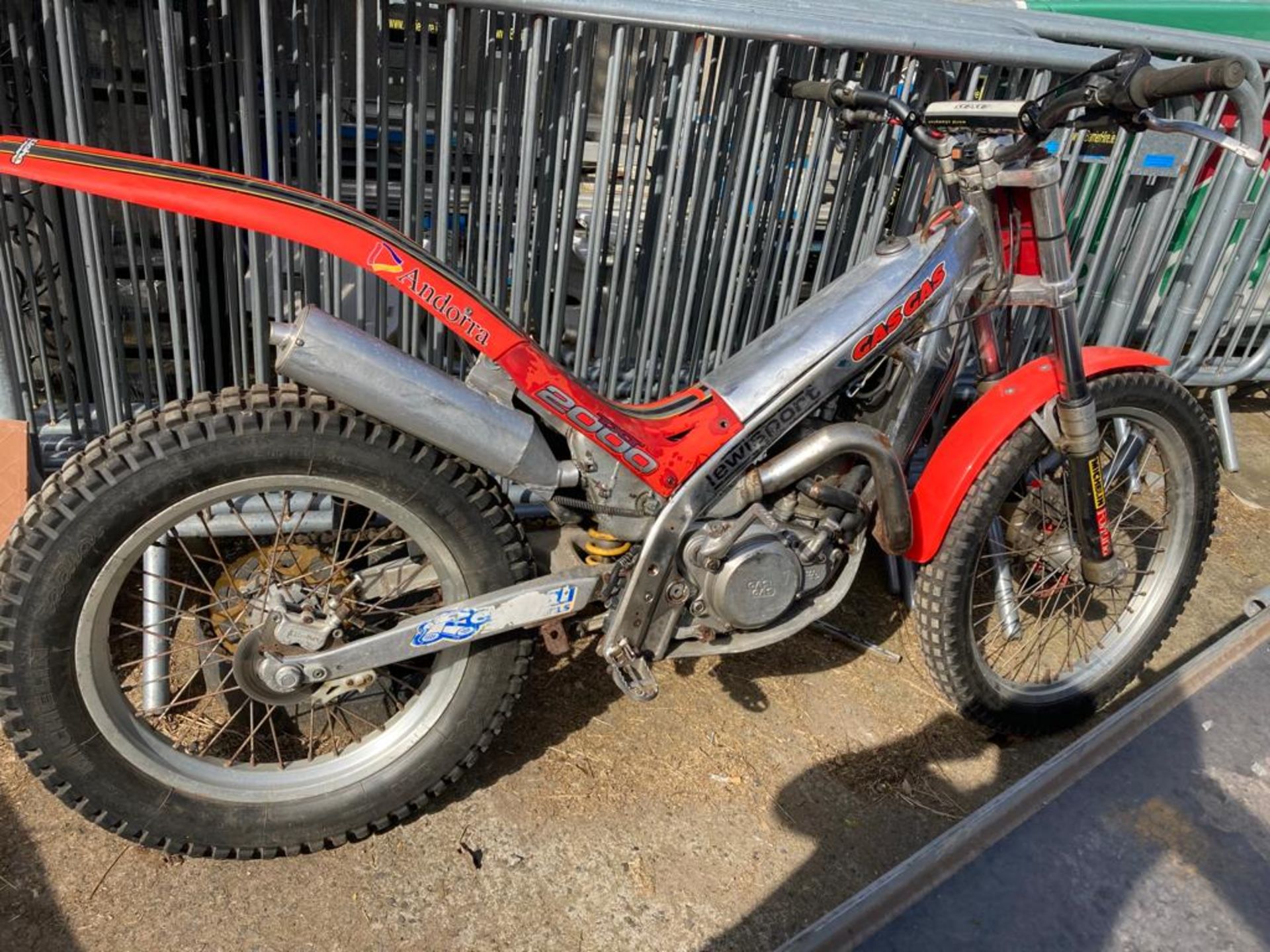 GAS GAS TRIALS BIKE LEWISSPORT 2000 LOCATION NORTHERN IRELAND. - Image 2 of 2