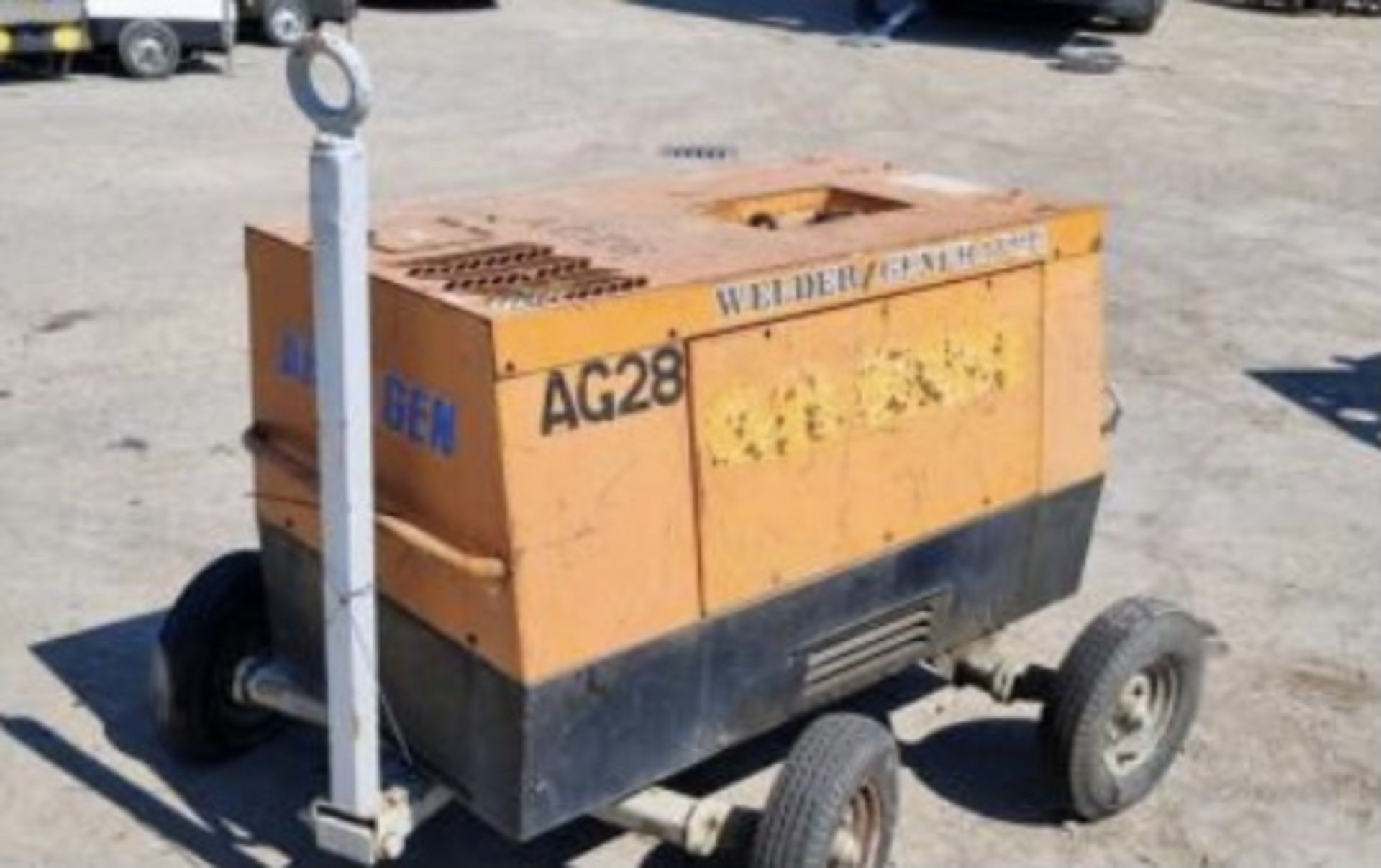 ARC GEN WELDER GENERATOR 15KVA LOCATED LONDON.