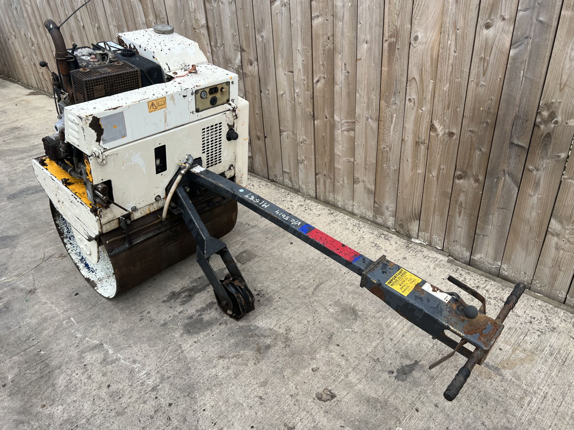 2017 TEREX MBR71 PEDESTRIAN DIESEL ROLLER *LOCATION NORTH YORKSHIRE* - Image 3 of 4