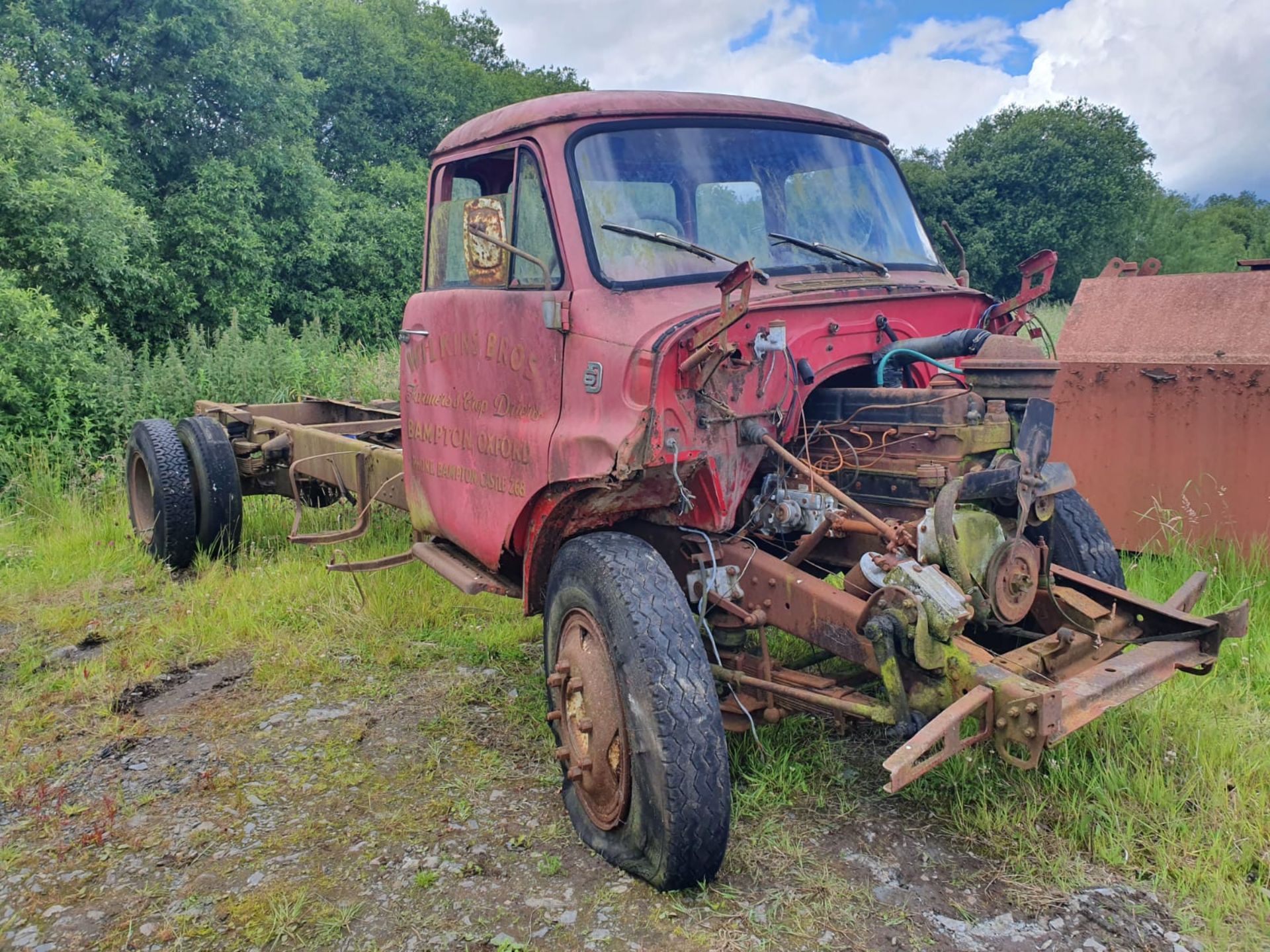 1954 THAMES TRADER CHASSIS CAB - Image 10 of 12