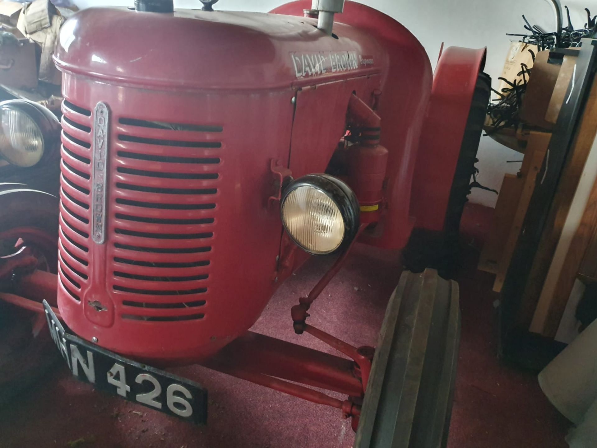 DAVID BROWN CROPMASTER VINTAGE TRACTOR - Image 10 of 14