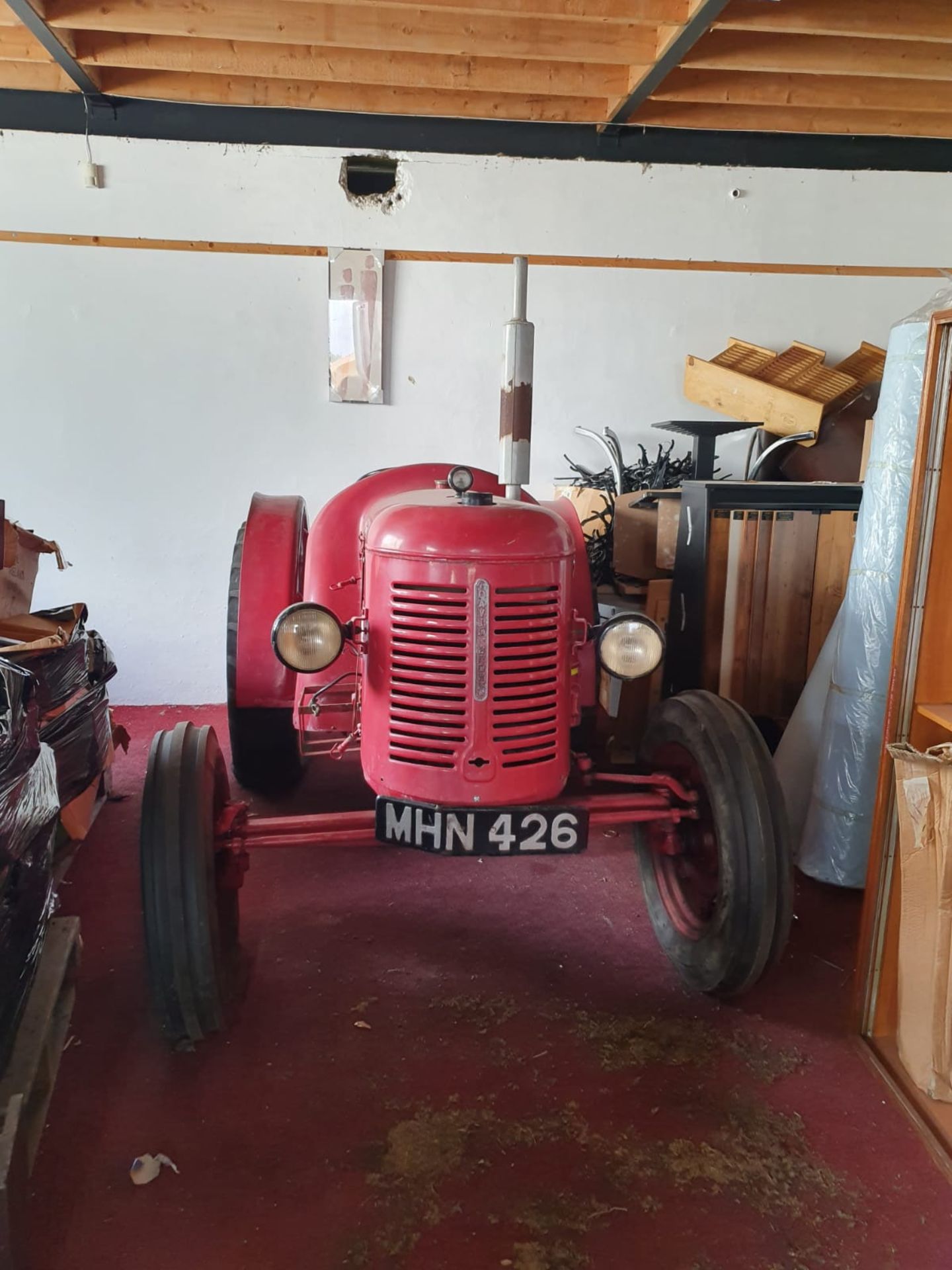 DAVID BROWN CROPMASTER VINTAGE TRACTOR - Image 12 of 14