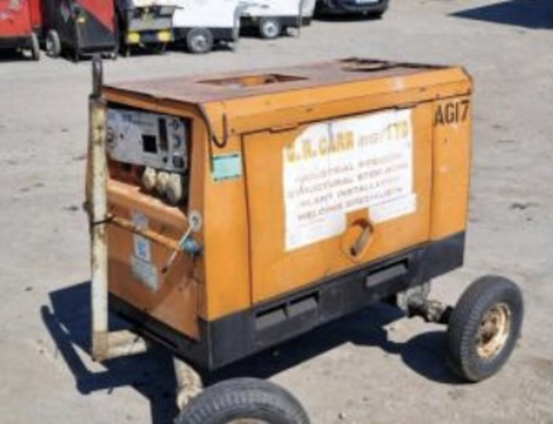 ARC GEN WELDER GENERATOR 15 KVA LOCATION LONDON.