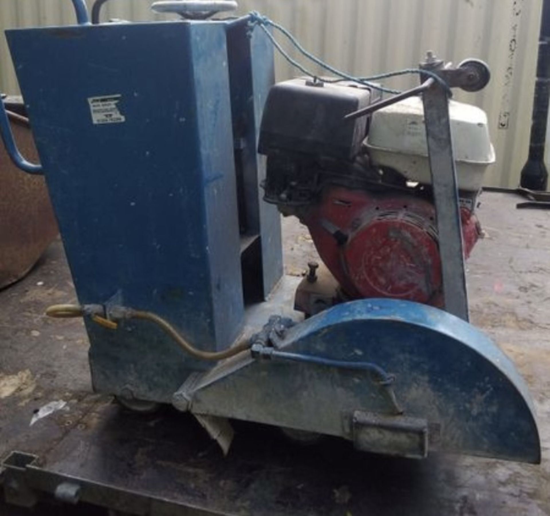 HONDA PETROL ROADSAW.LOCATION NORTHERN IRELAND.